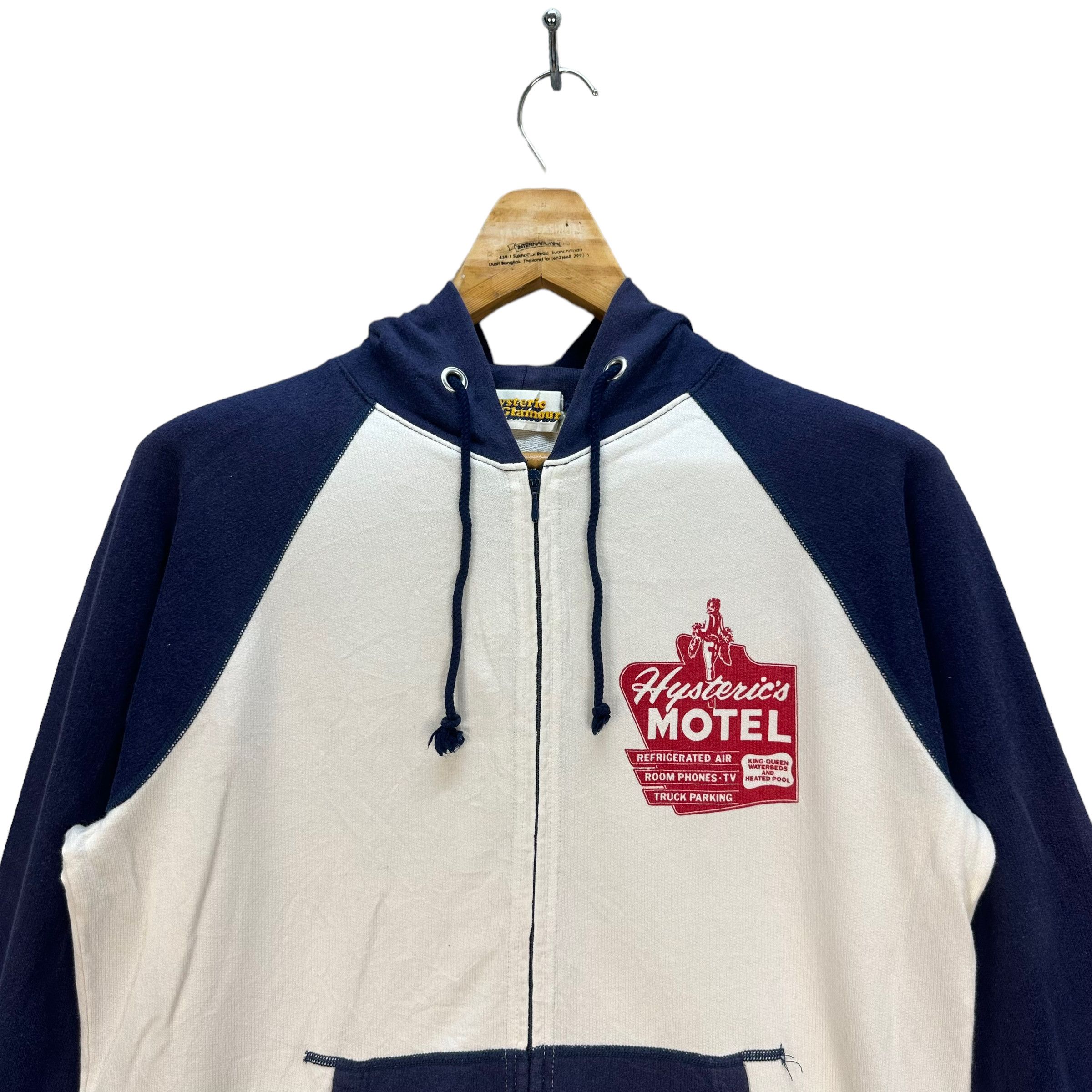 Hysteric Glamour HYSTERIC'S MOTEL COLORBLOCK ZIPPER HOODIES #7751-168 Size US M / EU 48-50 / 2 - 2 Thumbnail