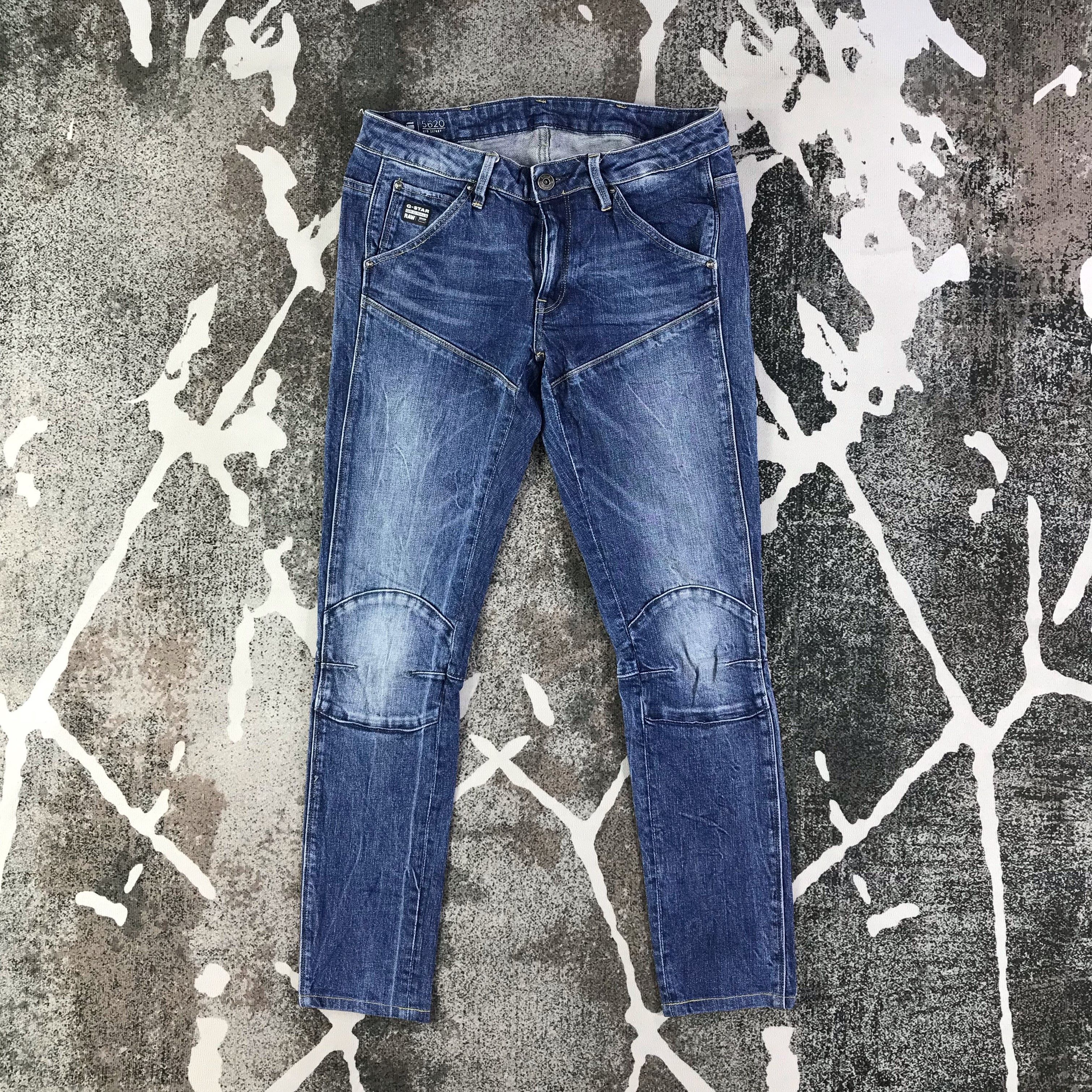 G-Star G Star Jeans Mid Skinny Denim KJ1493 Size US 27 - 1 Thumbnail