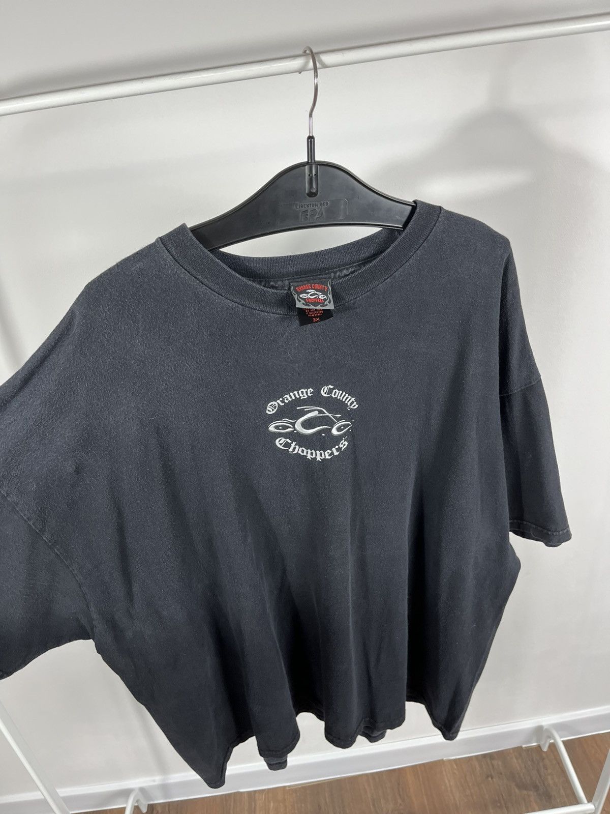 Other Orange County Choppers Vintage Black 2004 Sword Logo T-Shirt Size US XXL / EU 58 / 5 - 8 Thumbnail