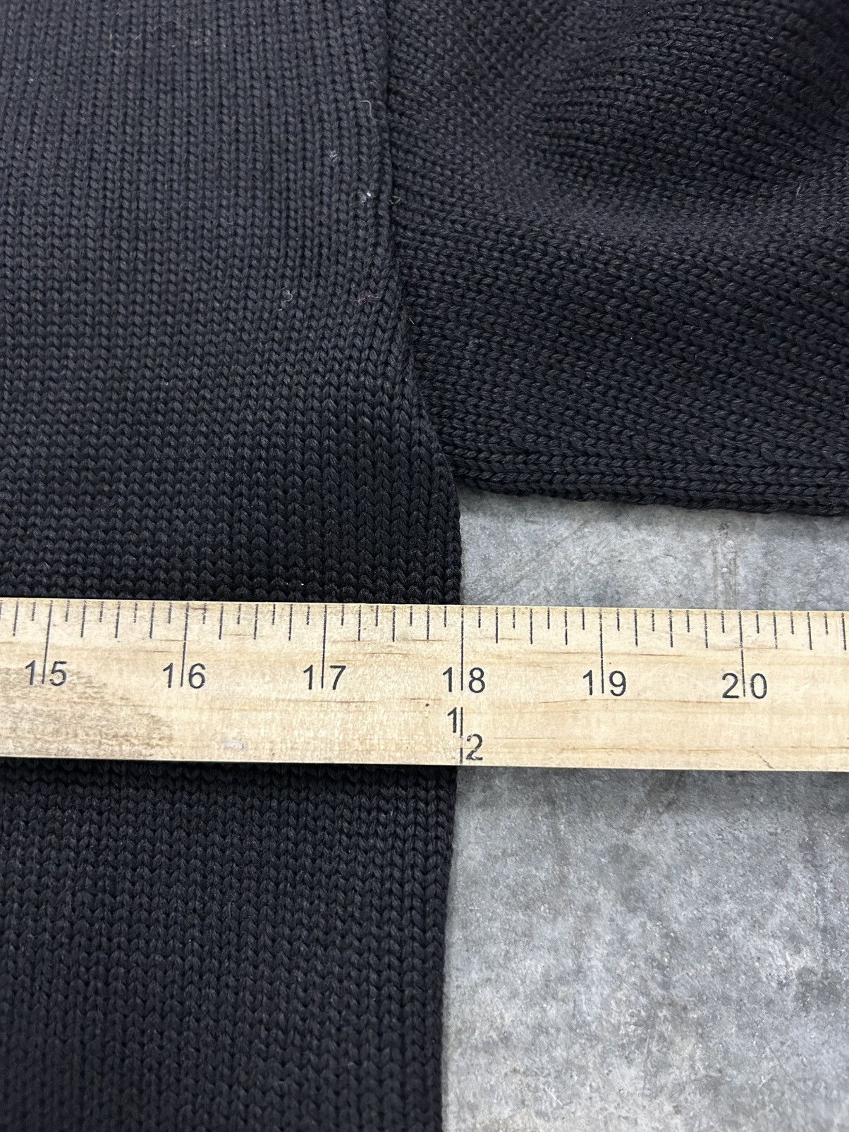 Vintage True Vintage black cardigan 70s Size US M / EU 48-50 / 2 - 3 Thumbnail