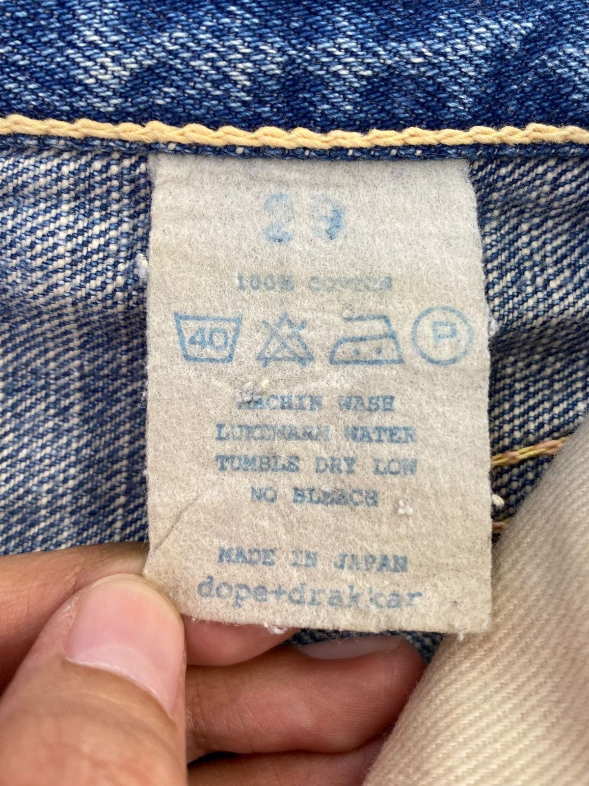 Japanese Brand Japanese Brand Faded Wash Style Ripped Jeans Size US 28 / EU 44 - 10 Thumbnail