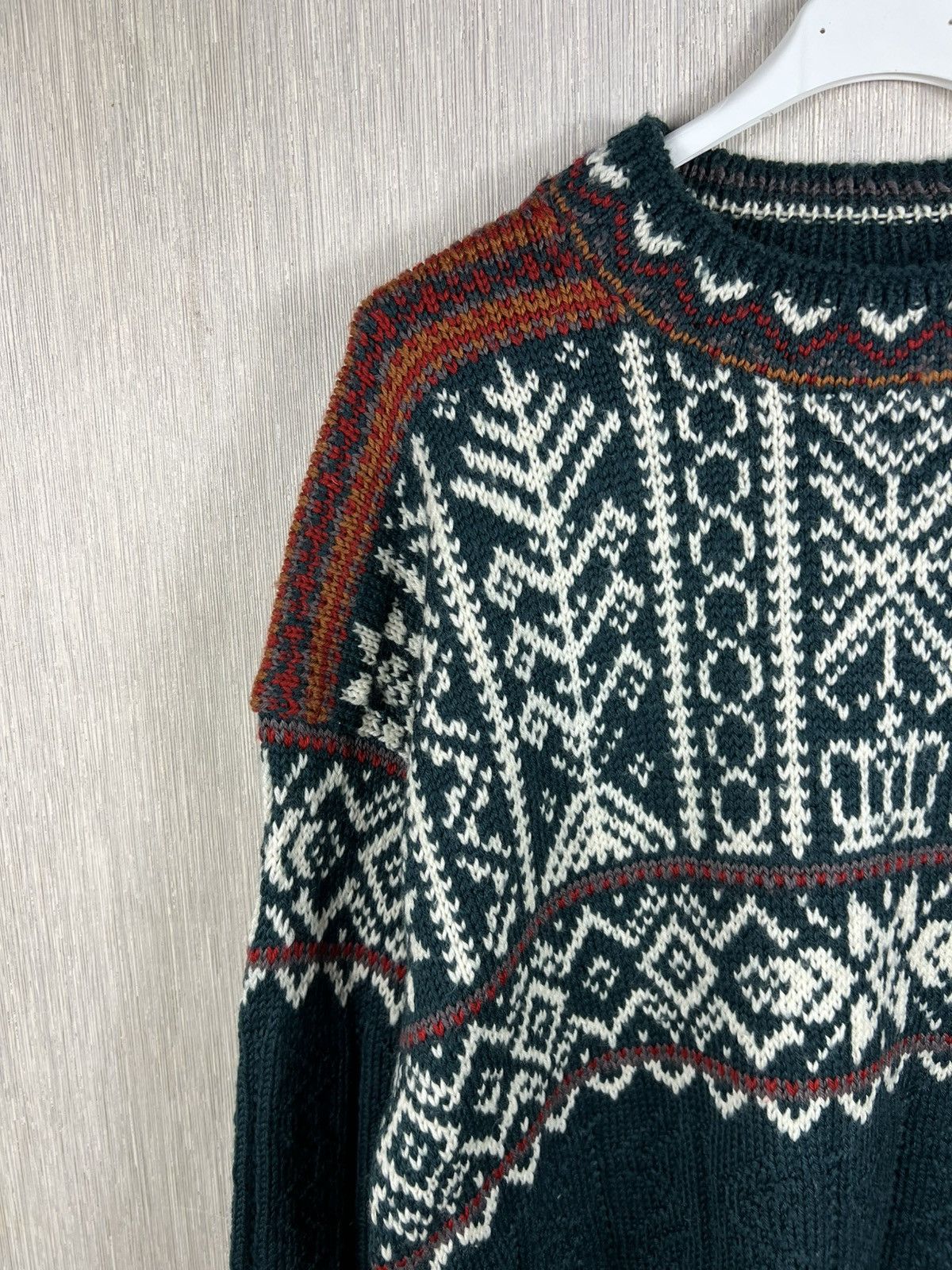 Dale Of Norway Vintage 90s Dale of Norway trondheim patterned wool sweater Size US L / EU 52-54 / 3 - 4 Thumbnail