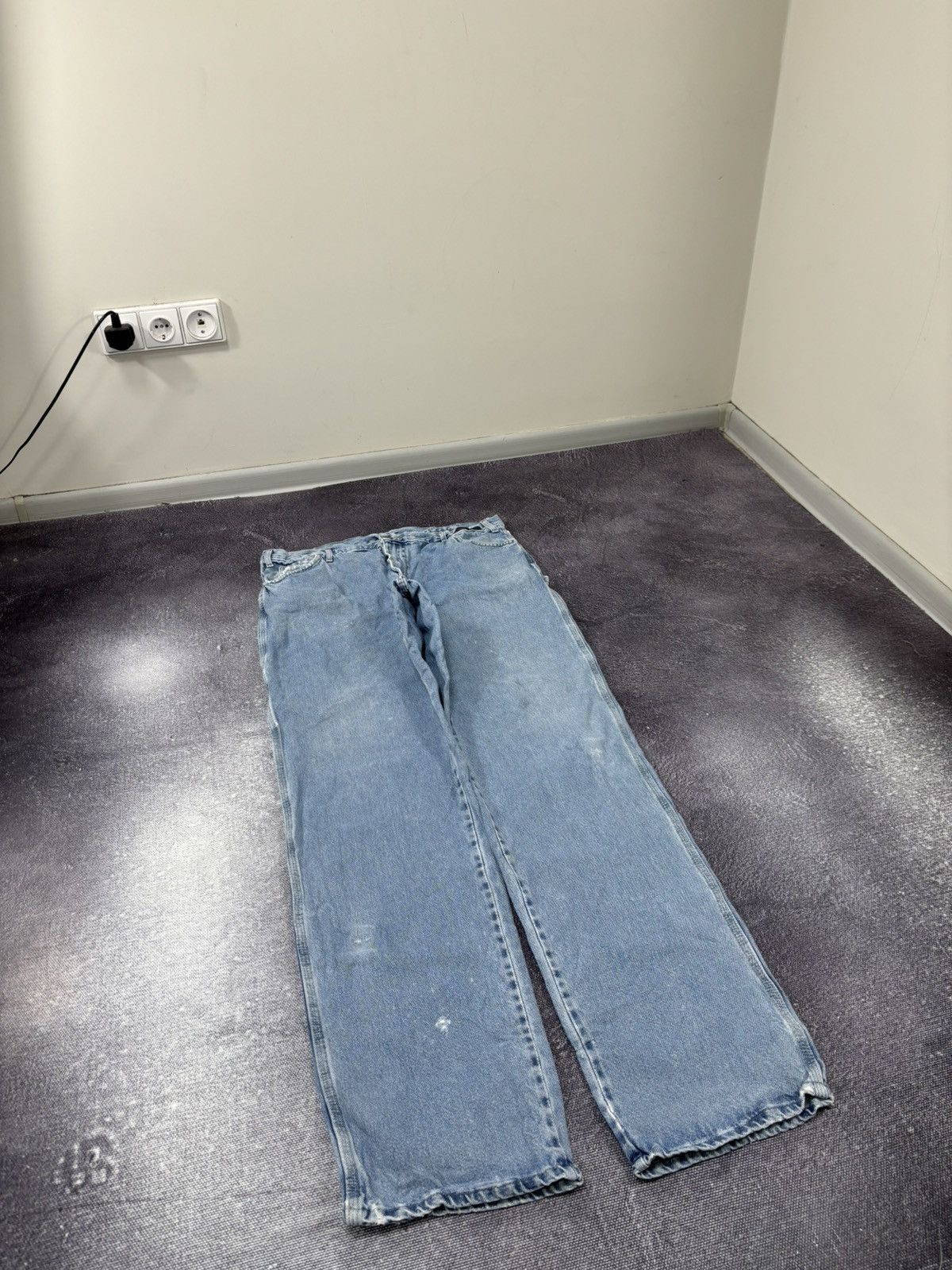 Dickies Vintage Dickies Y2K Relaxed Fit Hype Light Blue Denim Jeans Size US 38 / EU 54 - 8 Thumbnail