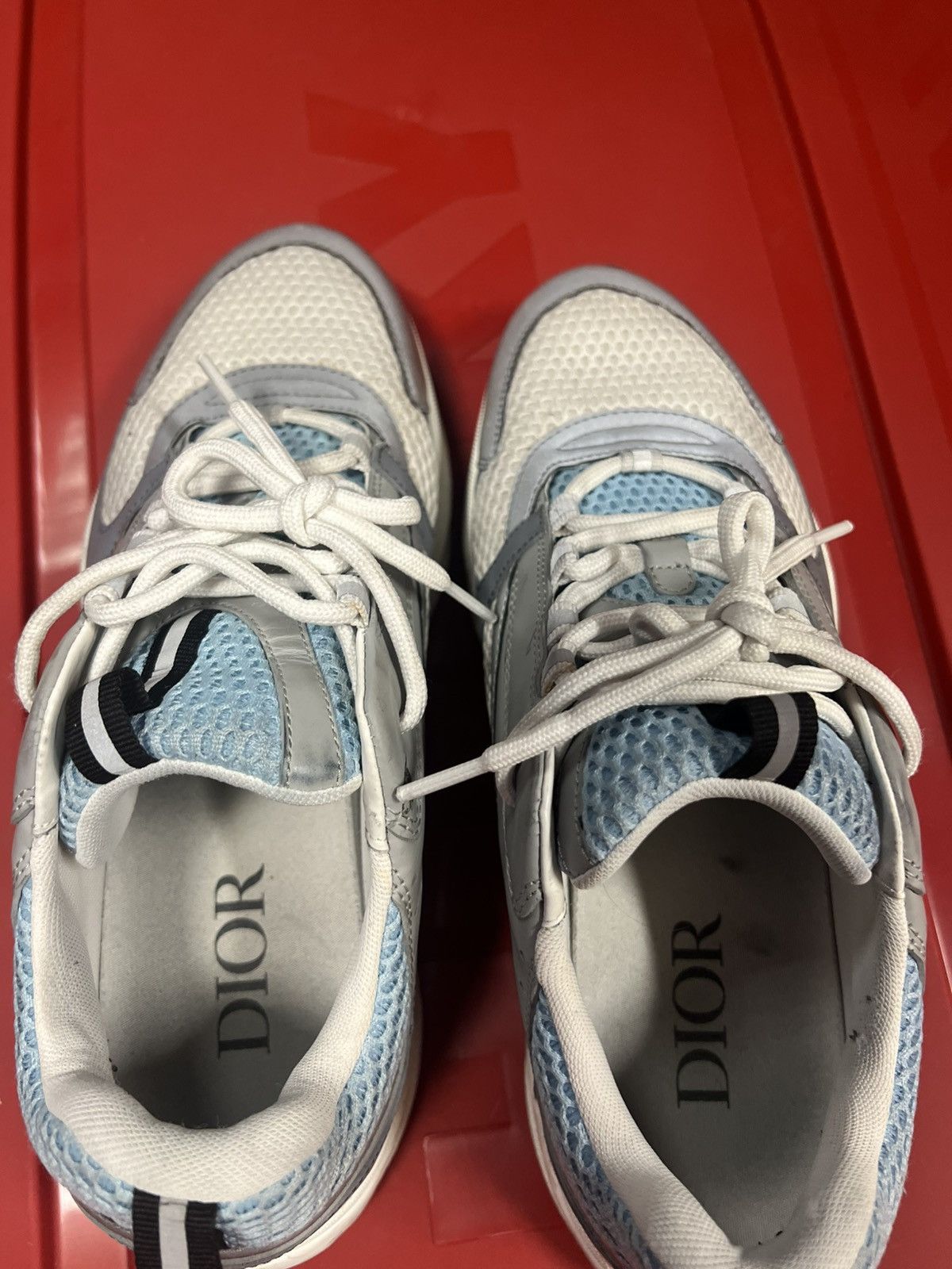 Christian Dior Monsieur × Dior Dior b22 white Blue men’s size 43 Size US 10 / EU 43 - 3 Thumbnail