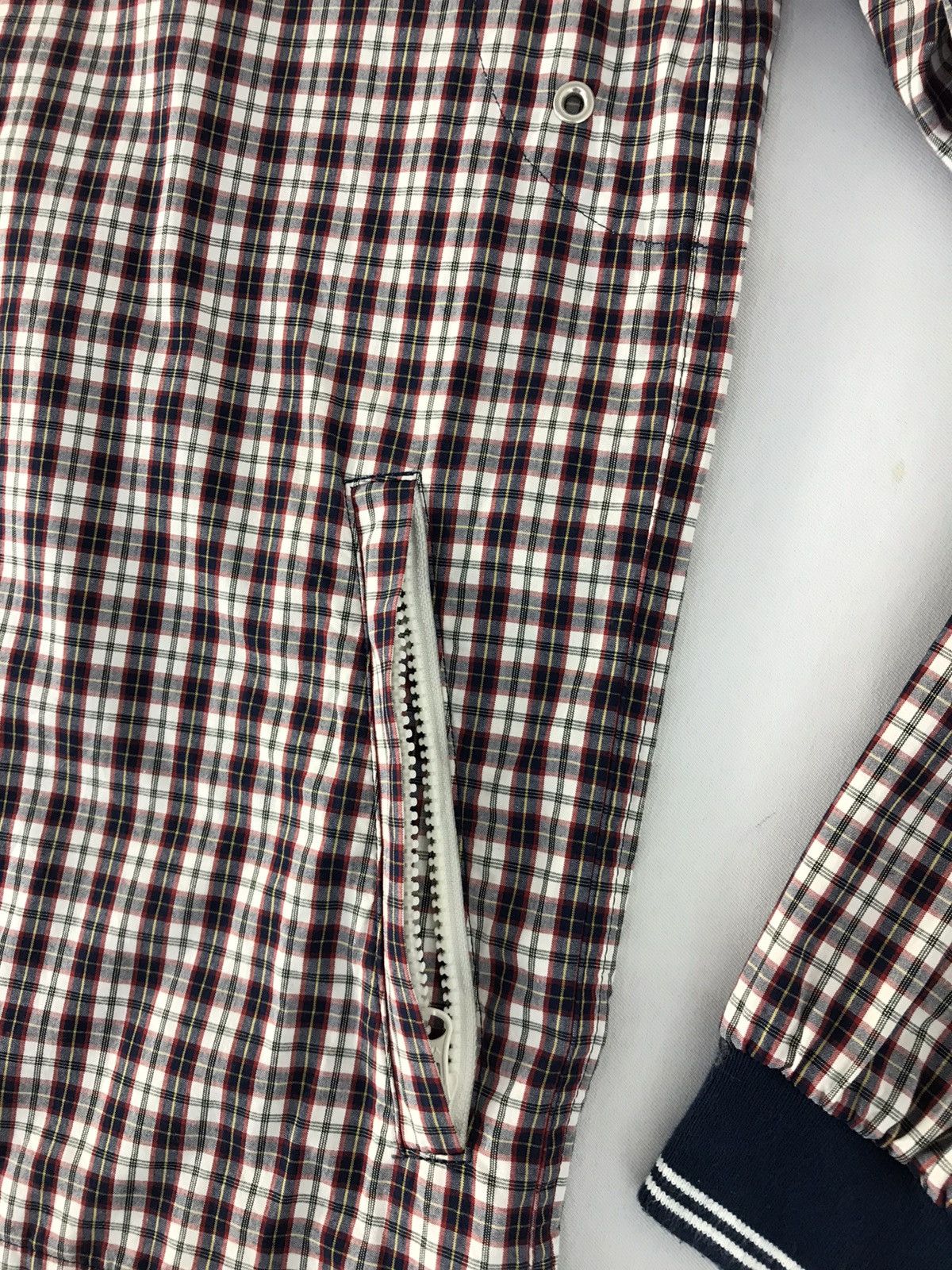 Fred Perry Bomber Jacket Fred Perry Design Plaid Zipper Hoodie Size US S / EU 44-46 / 1 - 5 Thumbnail