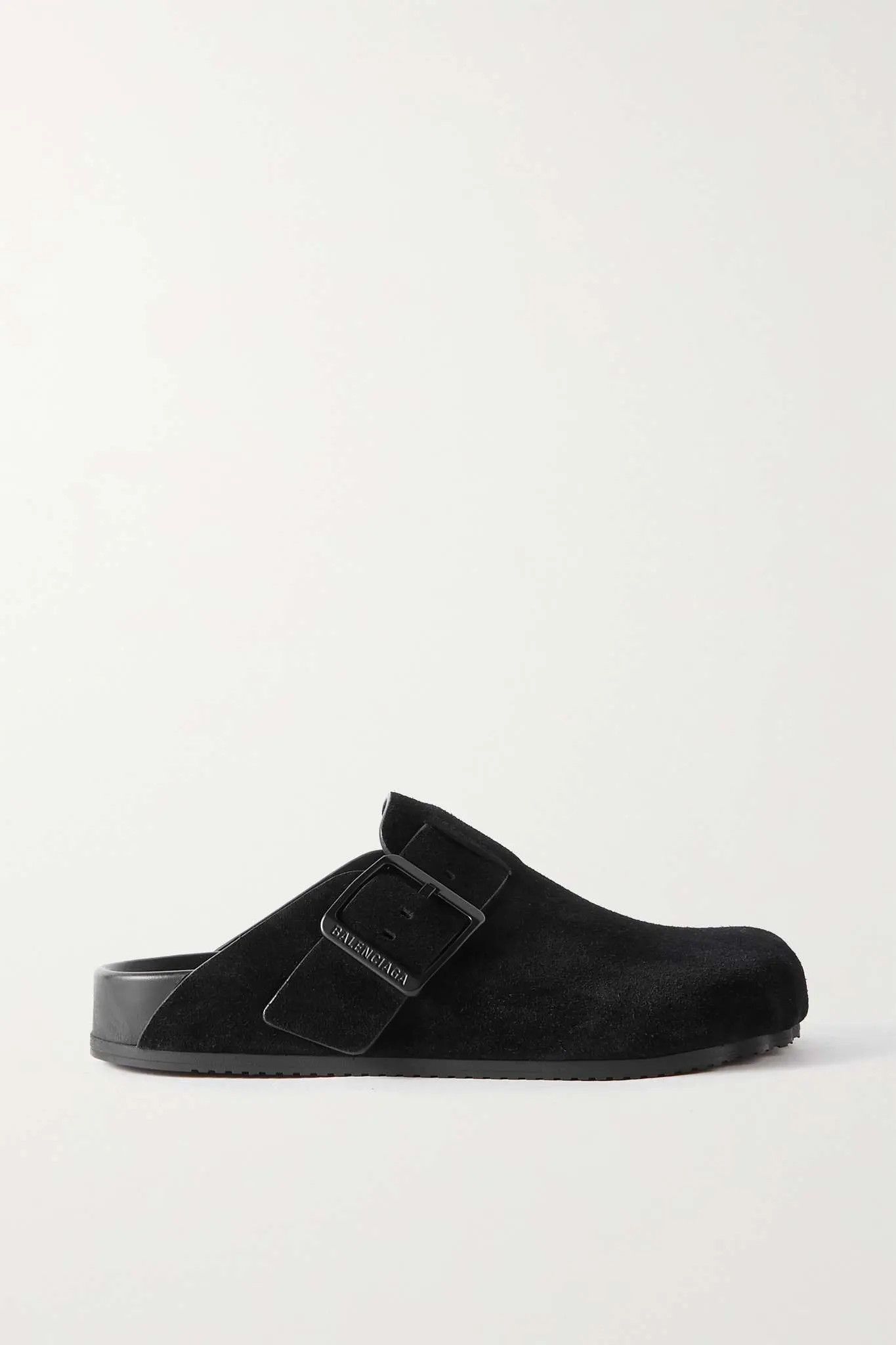 o1in1g0925 Sunday Mules in Black
