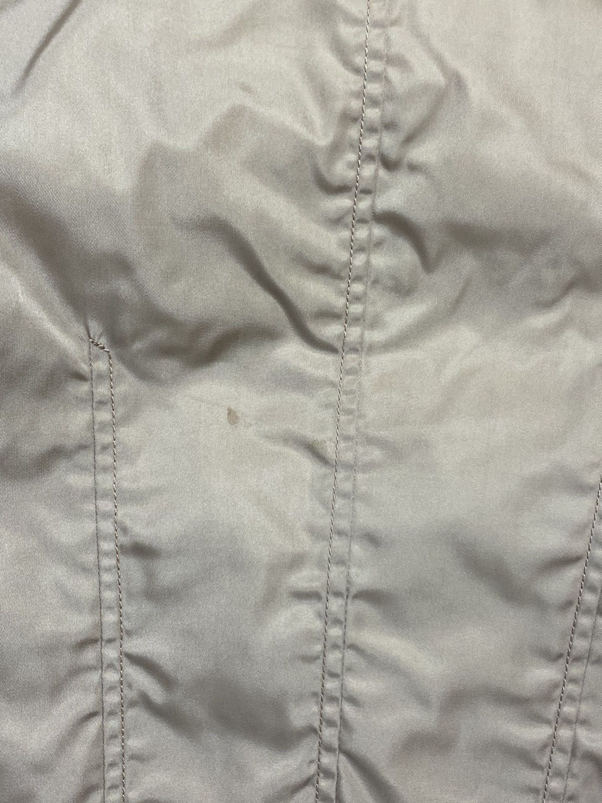 Prada Prada - Cropped Beige Jacket Size L / US 10 / IT 46 - 8 Thumbnail
