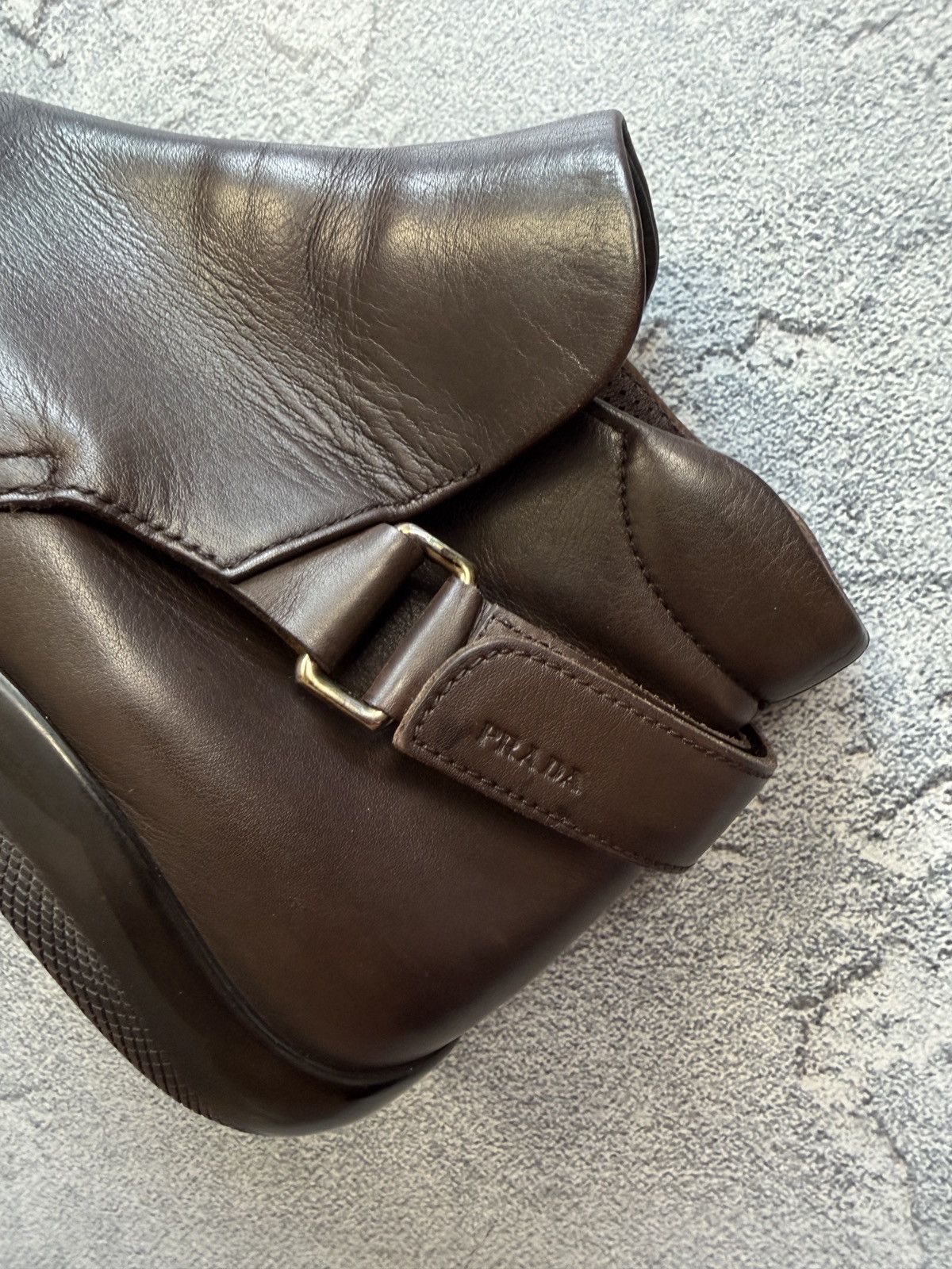 Prada RARE PRADA LEATHER SHOES Size US 8 / EU 41 - 13 Thumbnail