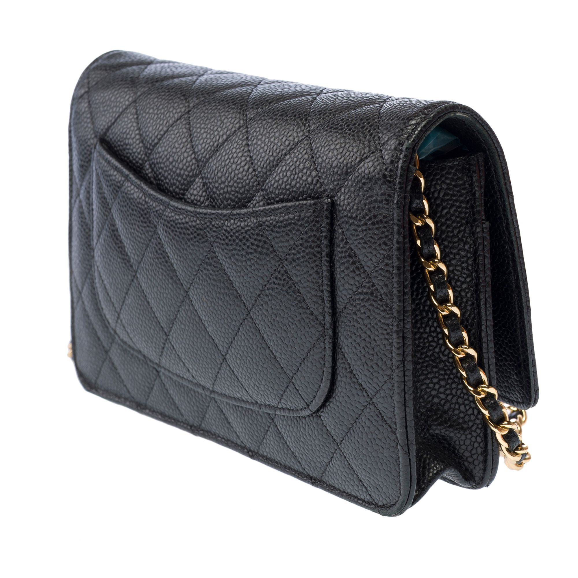 Chanel Chanel Wallet on Chain in Black Leather Size ONE SIZE - 6 Thumbnail