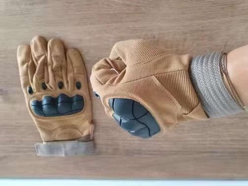 Japanese Brand HARD Shell Knuckle Tactical Gloves - Size XL Size ONE SIZE - 2 Thumbnail