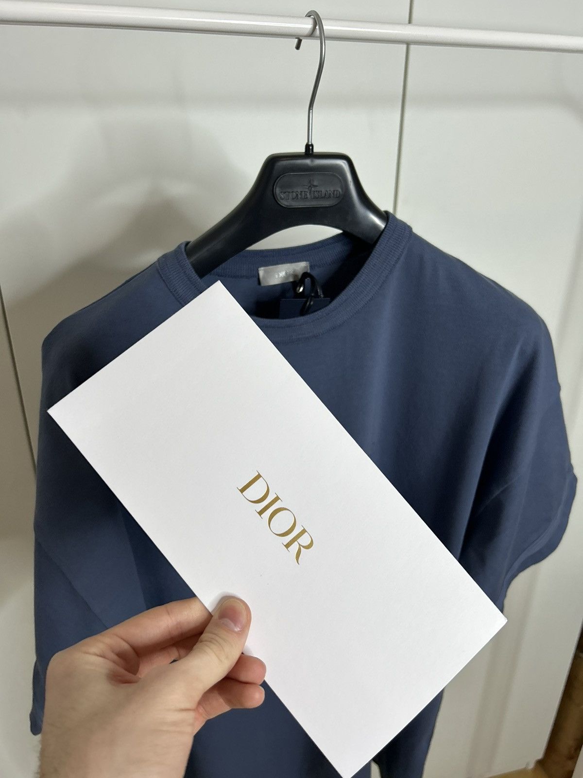 Dior × Stone Island dior x stone island t-shirt | Grailed