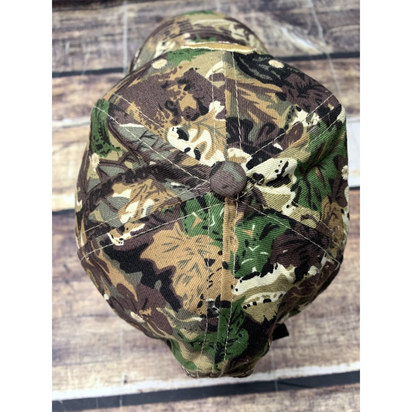 Vintage NAPA Outdoors Camouflage Hat Cap Adjustable Hook Loop Camo Know How Men Baseball Cap Adjustable Camouflage Hat Cap NAPA Outdoors Size ONE SIZE - 5 Thumbnail
