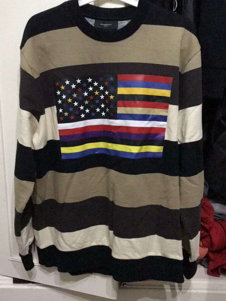 Givenchy Givenchy Flag hoodie, size XS, oversize Size US XS / EU 42 / 0 - 1 Thumbnail