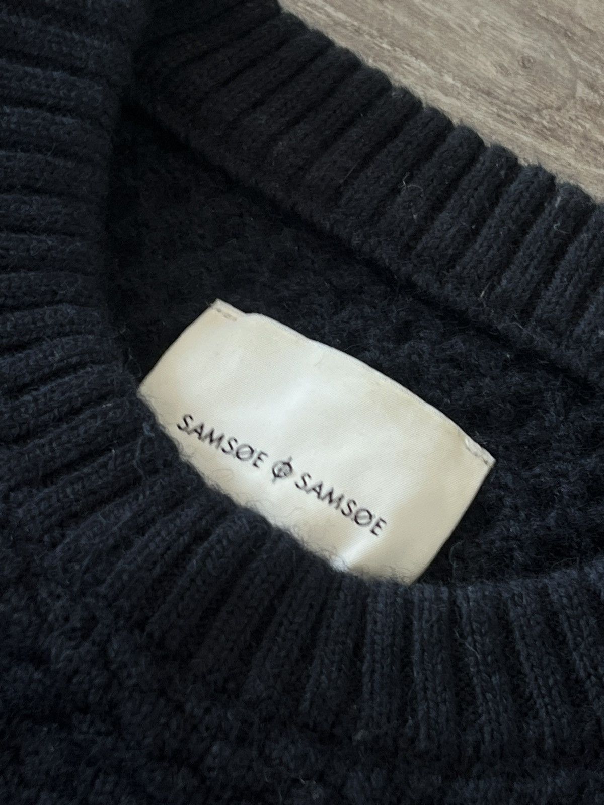 Japanese Brand × Samsoe Samsoe ‼️SAMSOE SAMSOE Dark Sapp LANA WOOL OLD MONEY STYLE SWEATER‼️ Size US XL / EU 56 / 4 - 8 Thumbnail