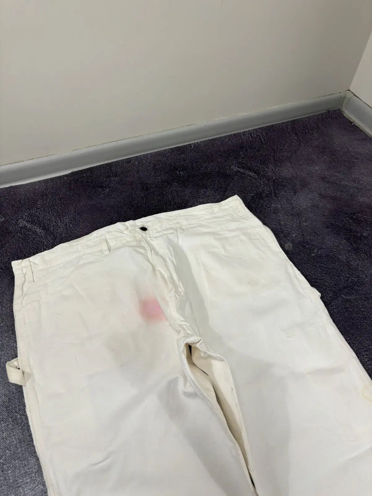 Dickies × Vintage Vintage Dickies Y2K White USA Hype Work Baggy Pants Size US 44 / EU 60 - 8 Thumbnail