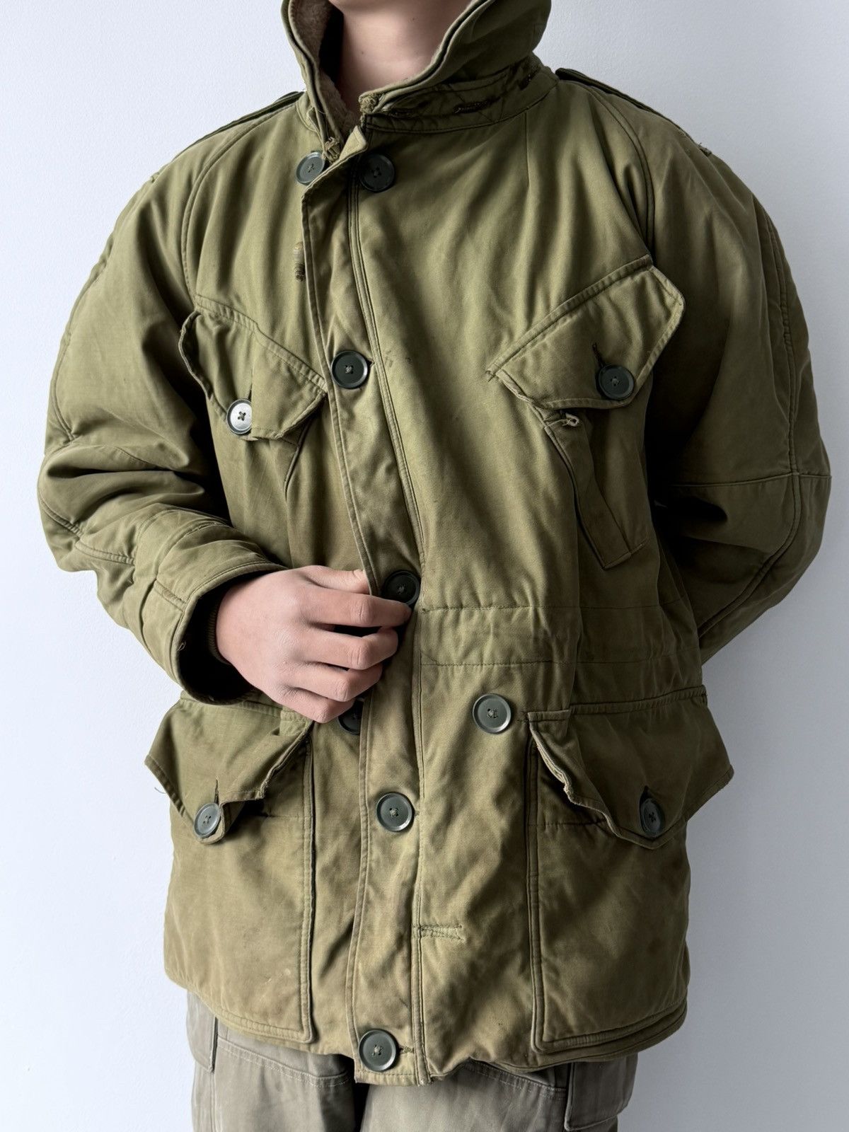 Vintage 1980s Vintage Military Insect Repellent Mosquito Jacket