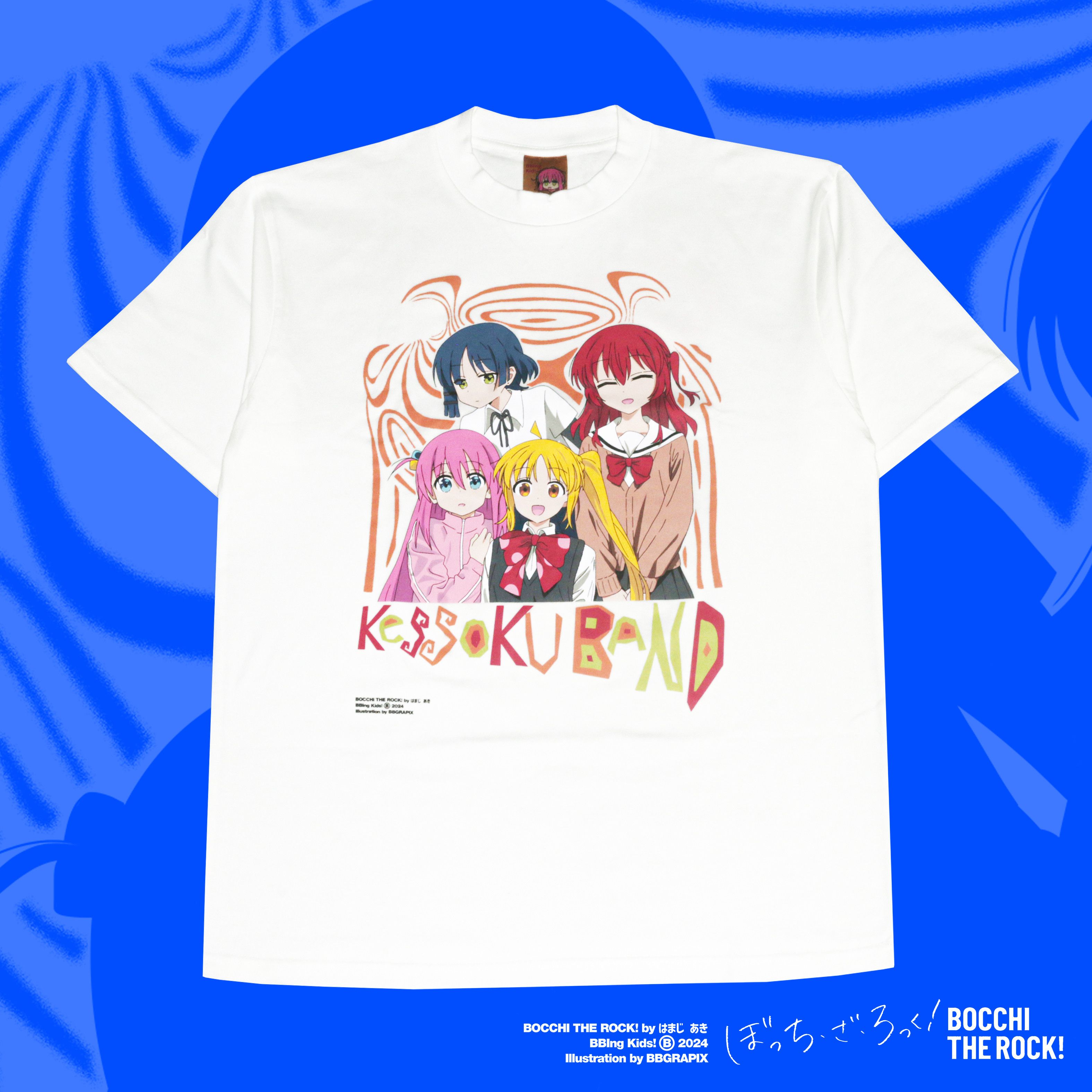 Anime × Japanese Brand BOCCHI THE ROCK EXCLUSIVE RELEASE TEE - Anime tshirt Size US XL / EU 56 / 4 - 1 Thumbnail