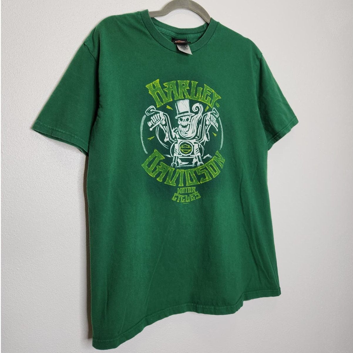 Harley Davidson Harley Davidson Y2K Large Skull Double Sided VTG Biker Size US L / EU 52-54 / 3 - 2 Thumbnail