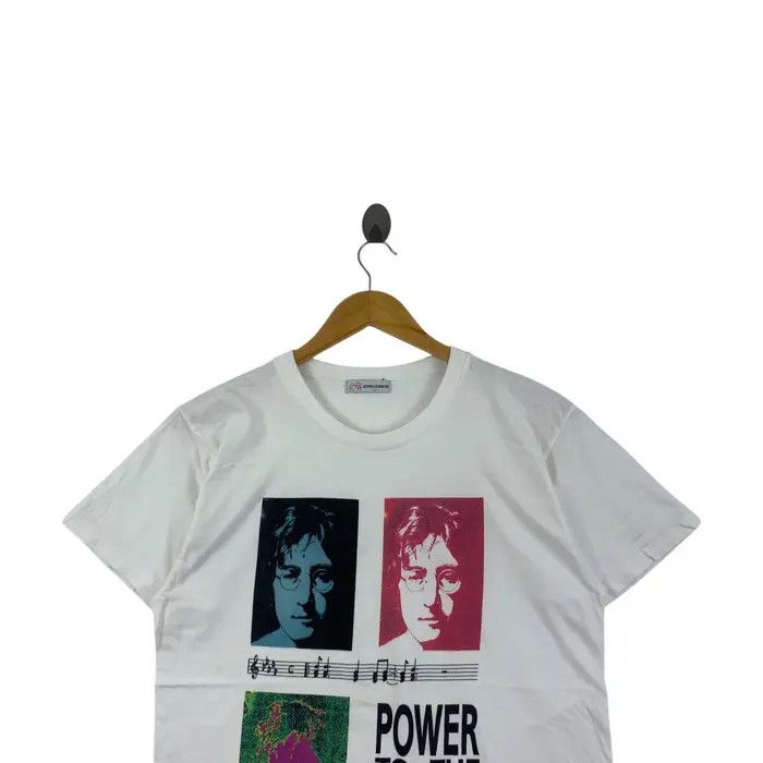 Other Vintage 90’ JOHN LENNON Power To The People Art Tee Shirt Size US L / EU 52-54 / 3 - 2 Thumbnail