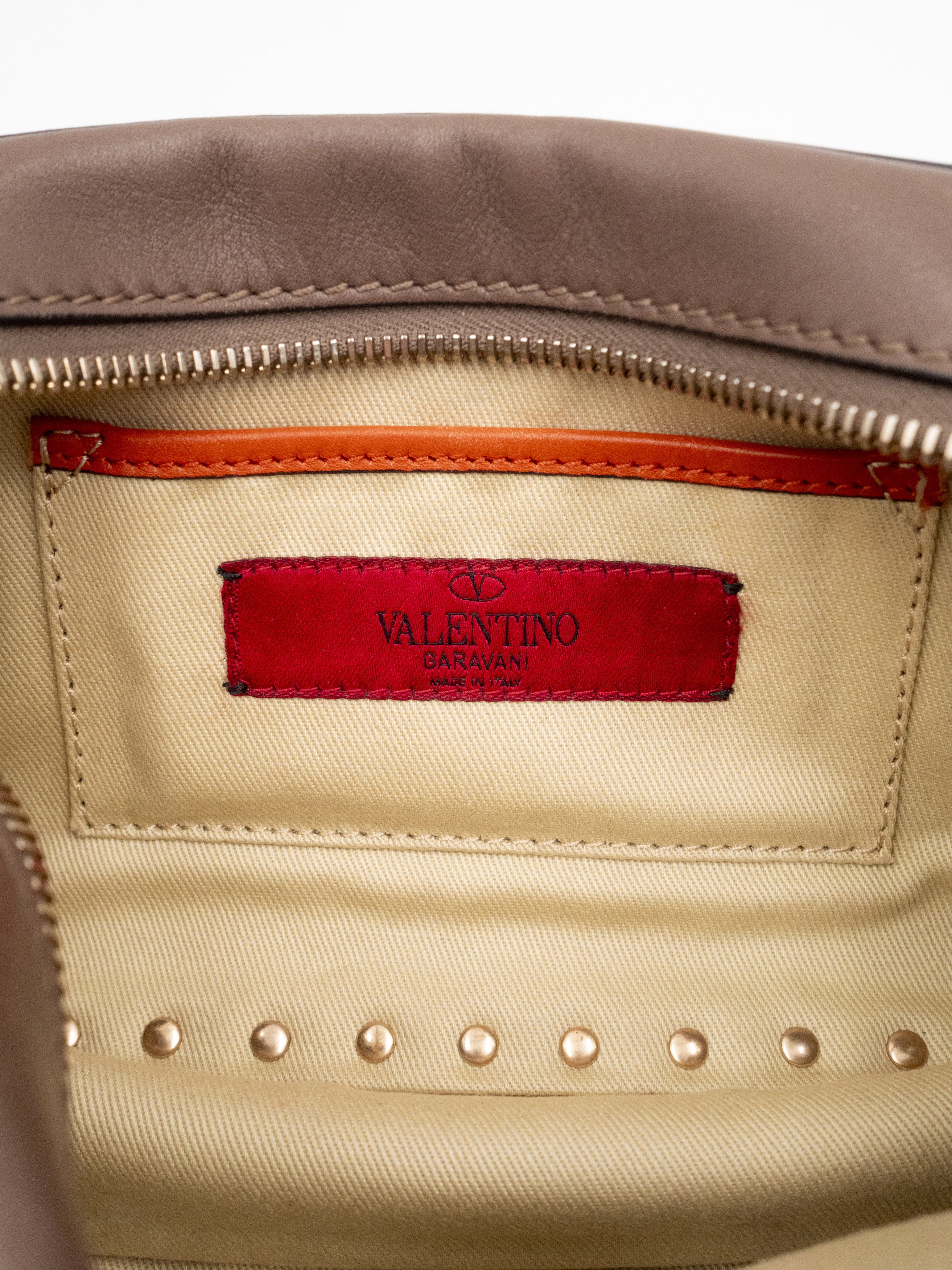 Valentino Dusty Orange Rockstud Camera Bag Size ONE SIZE - 8 Thumbnail