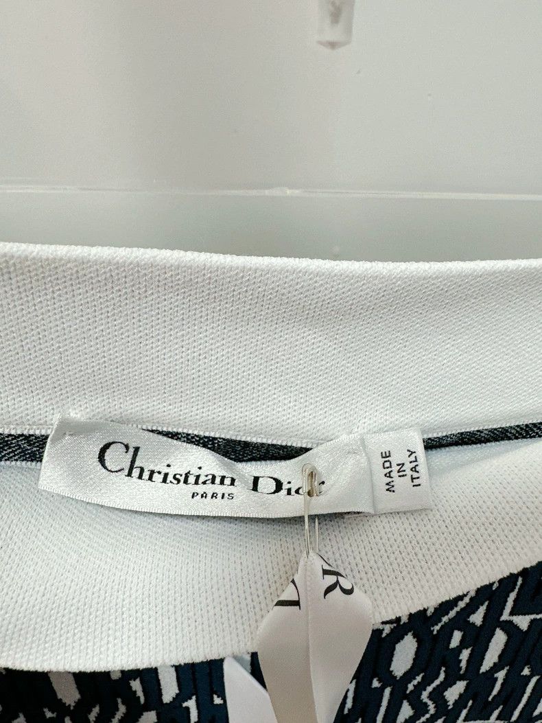 Dior Dior 24 autumn and winter letter knitted skirt Size 42" / US 20 - 4 Thumbnail