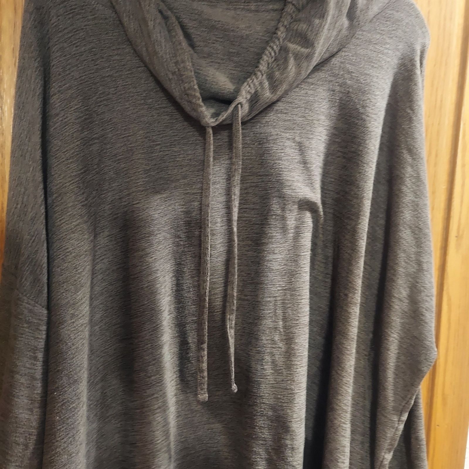 & Other Stories Maurices Gray swoop neck sweatshirt 4x soft Size 4XL / US 24-26 - 2 Thumbnail