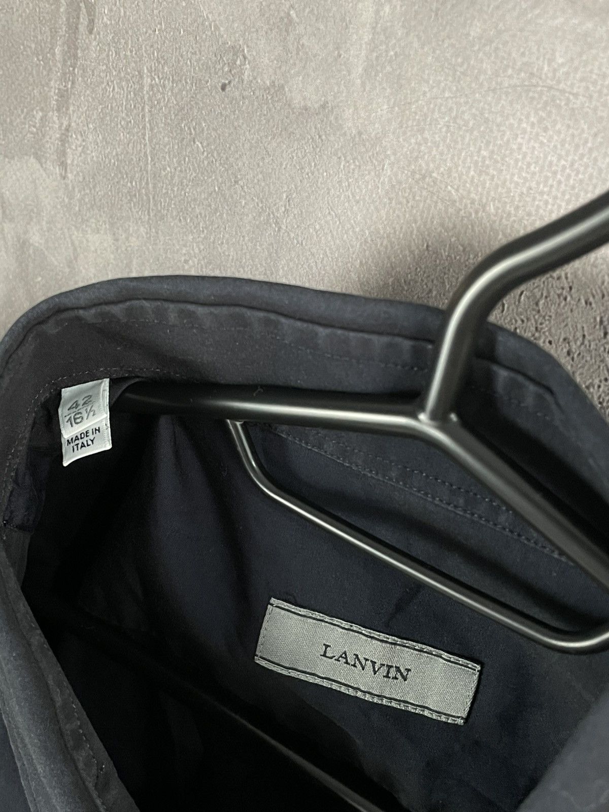 Lanvin × Vintage Lanvin Luxury Y2K Glamour Vintage Shirt Button Up Size US M / EU 48-50 / 2 - 8 Thumbnail