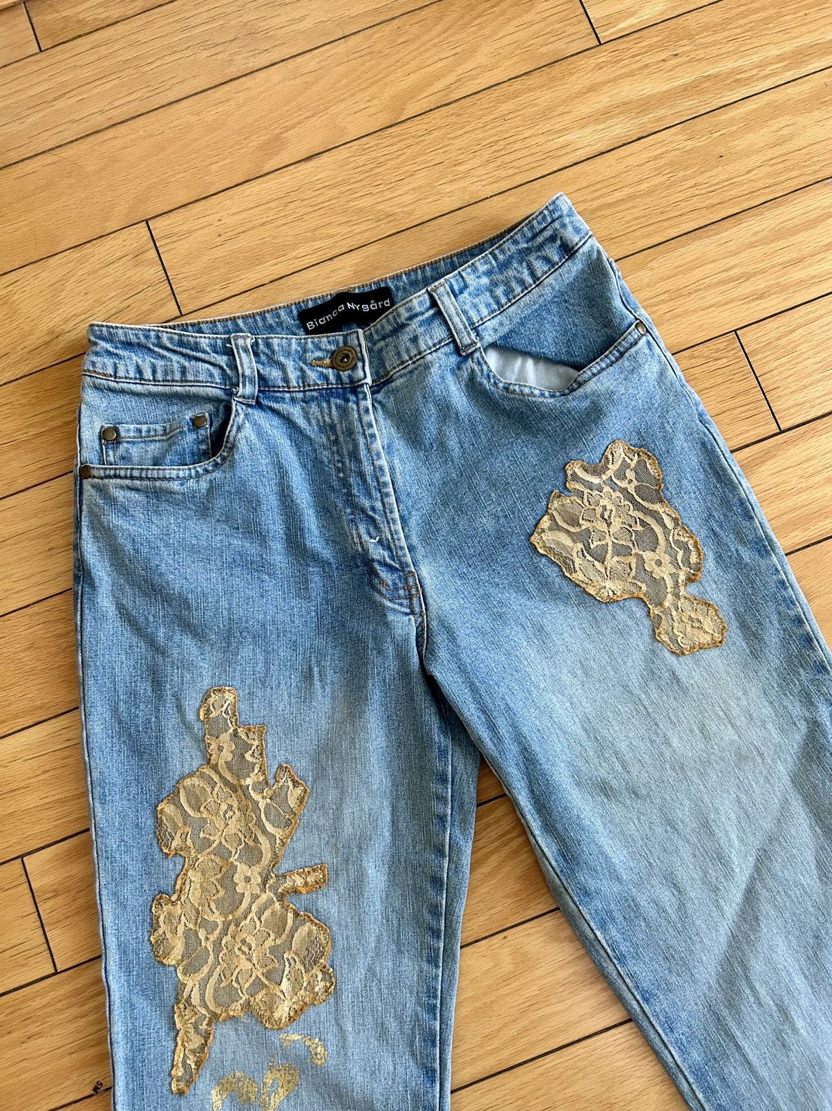 Other Bianca Nygard Low Rise Jeans Size 27" / US 4 / IT 40 - 2 Thumbnail