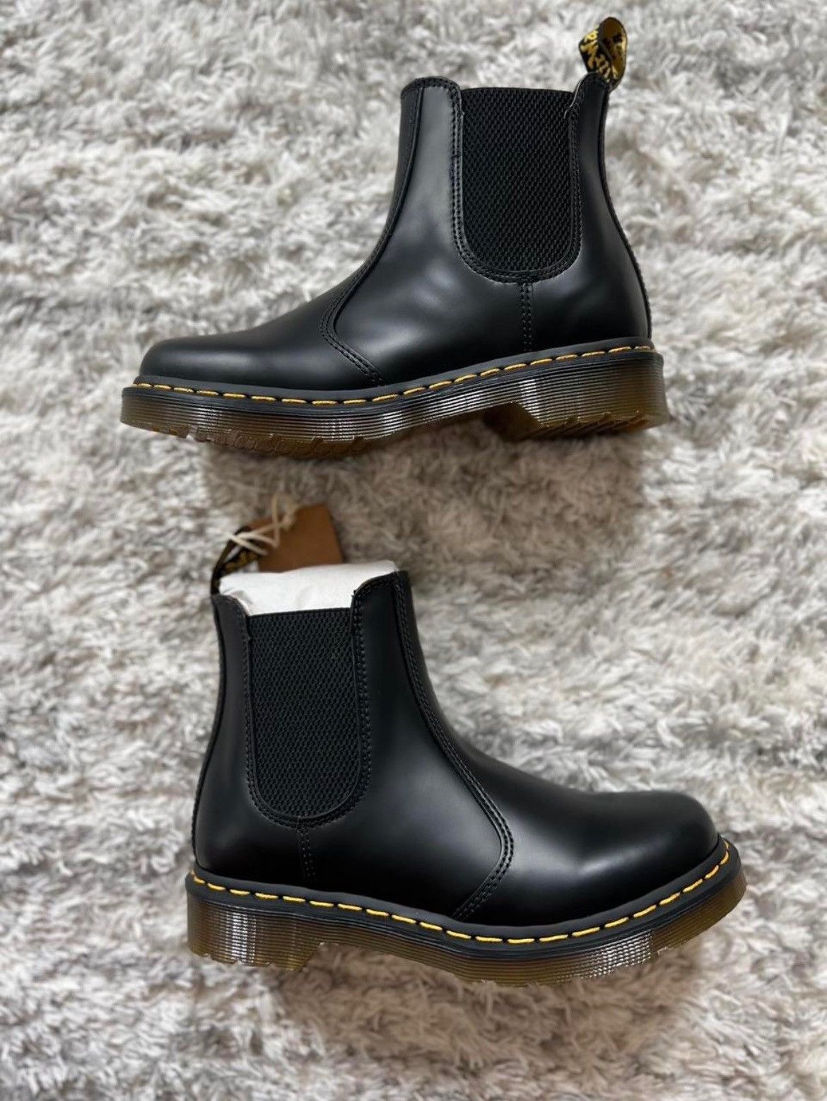 Dr. Martens Dr Martens 2976 Hi Smooth Leather Chelsea Boots Size US 7 / IT 37 - 2 Thumbnail