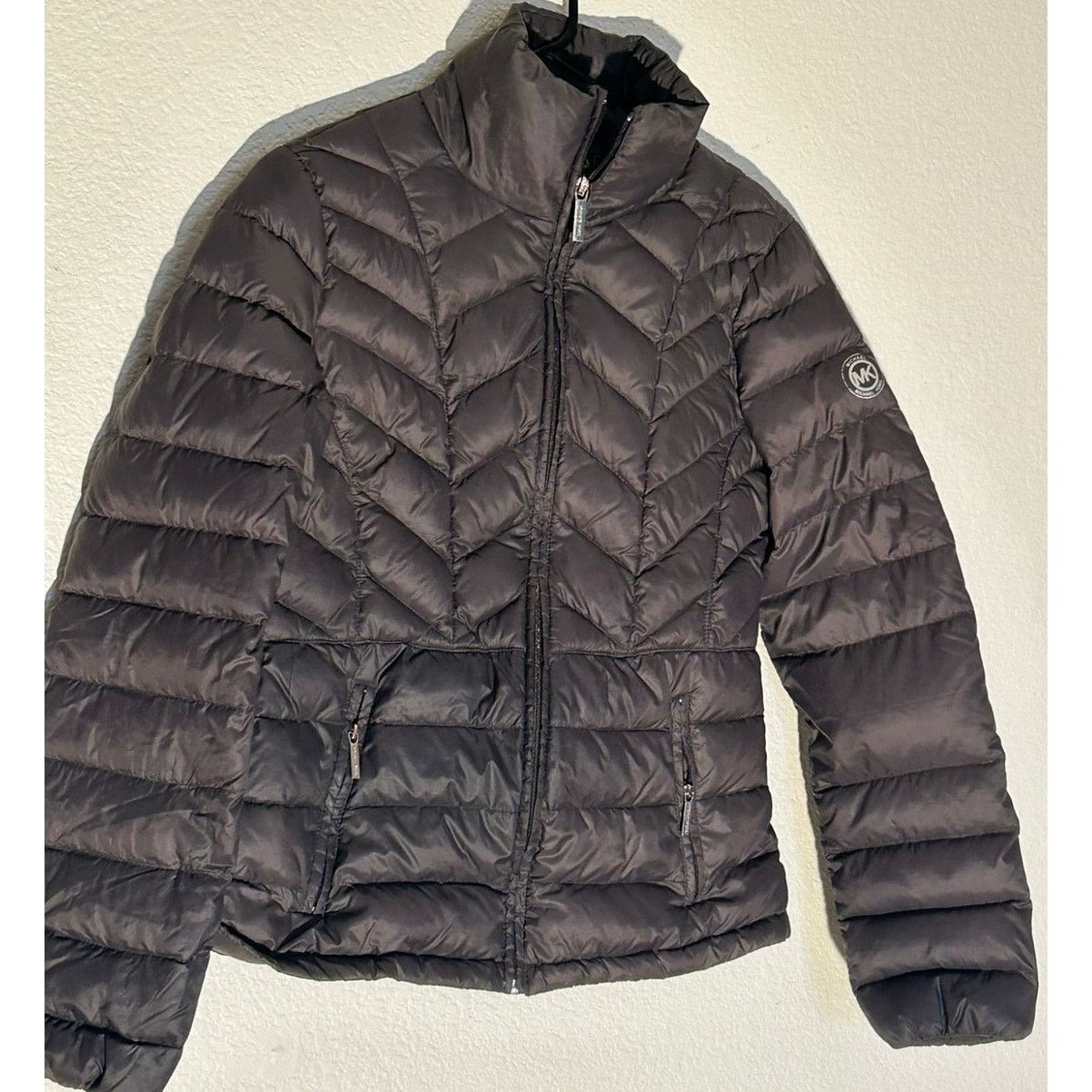 Michael Kors Michael Kors Grey Bubble Coat - Women's Medium Size M / US 6-8 / IT 42-44 - 2 Thumbnail