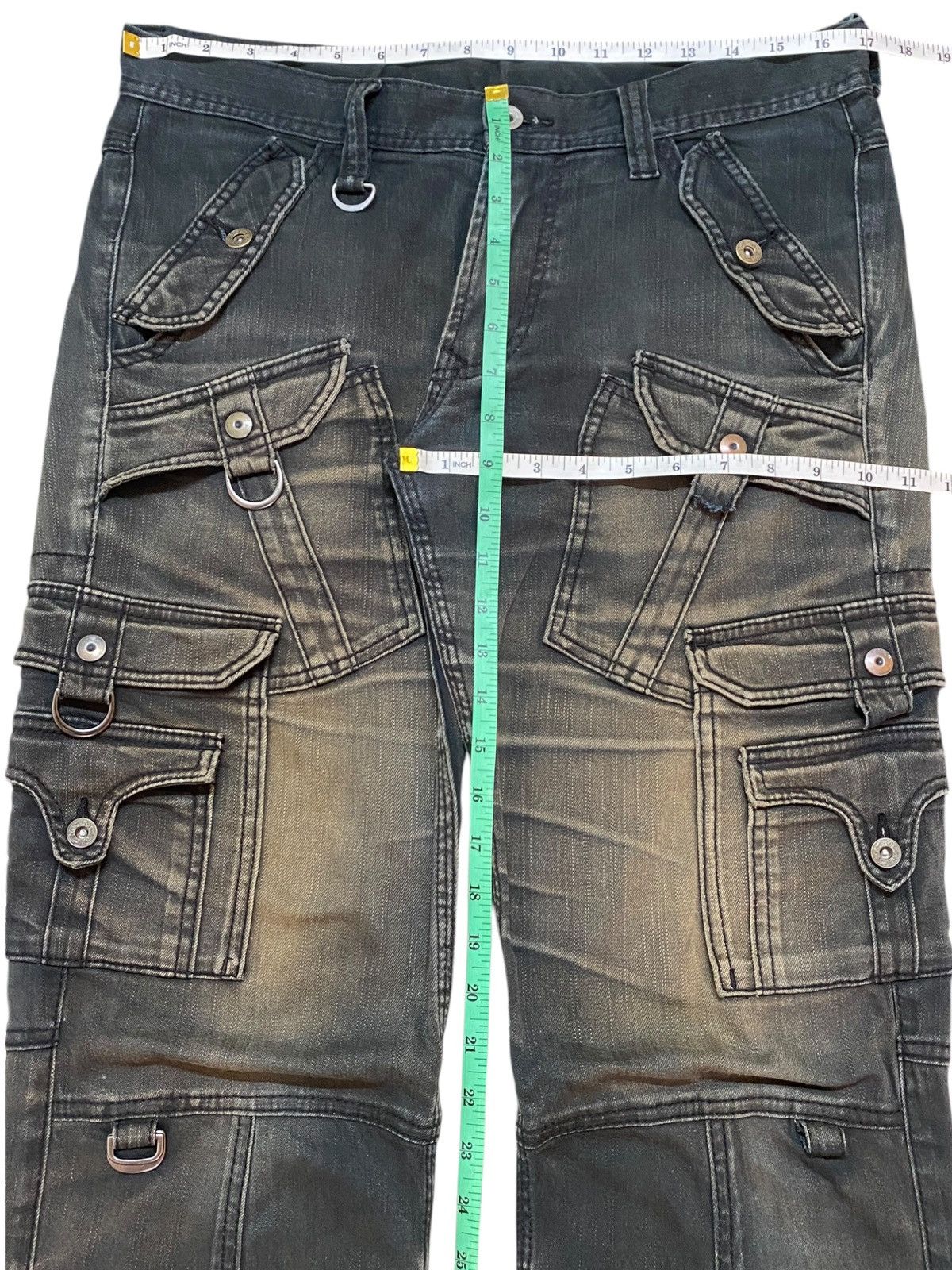 HIDEAWAYS Vintage Japanese Brands Nicole Club Flare Denim Style Pants Size US 34 / EU 50 - 17 Thumbnail