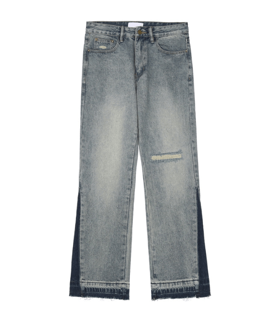 Japanese Brand × Jean Japanese retro stitching straight jeans simple Size US 32 / EU 48 - 5 Thumbnail