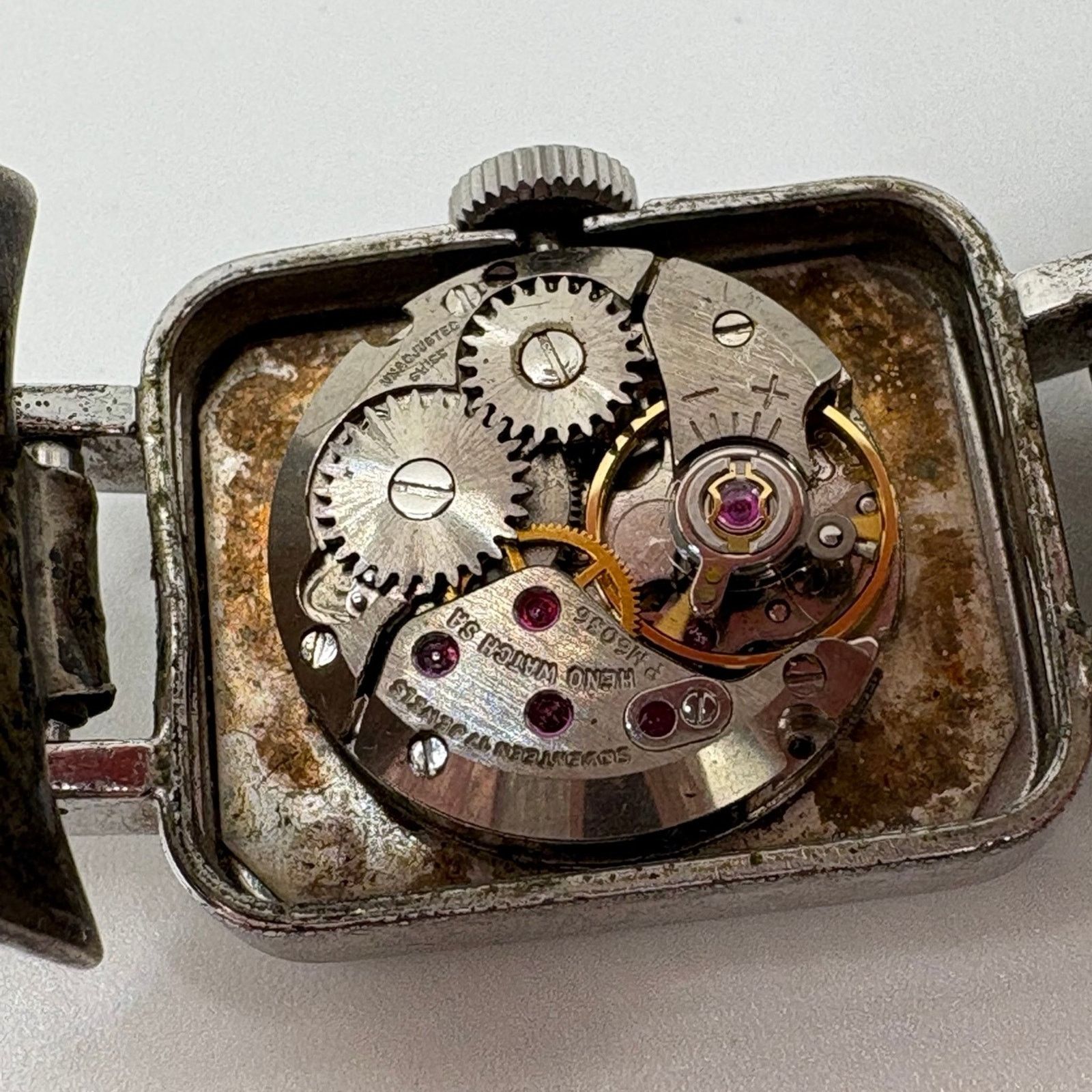 Other Vintage Marshall Field & Co Swiss Watch Sterling & Turquoise Size ONE SIZE - 9 Thumbnail