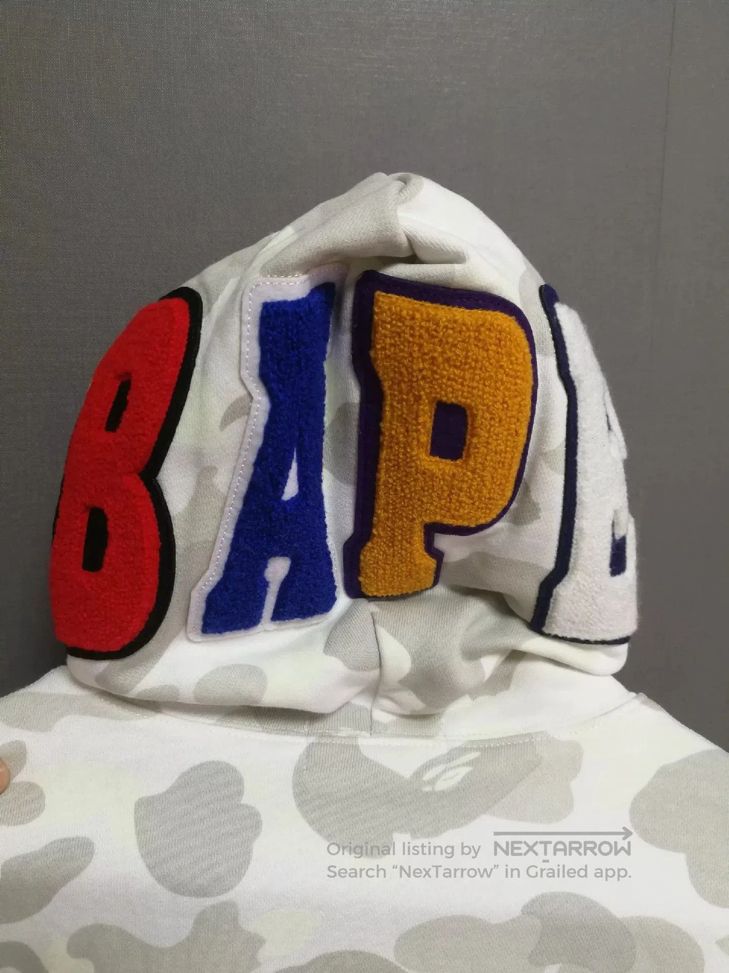 Bape 1993 BAPE Ape Head Camo Zip Hoodie. Size US L / EU 52-54 / 3 - 7 Thumbnail