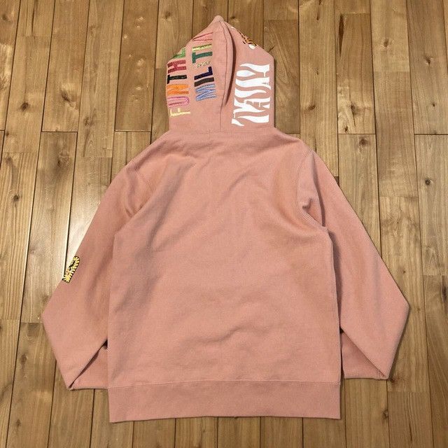 Bape BAPE Tiger full zip hoodie salmon pink a bathing ape Size US M / EU 48-50 / 2 - 2 Thumbnail