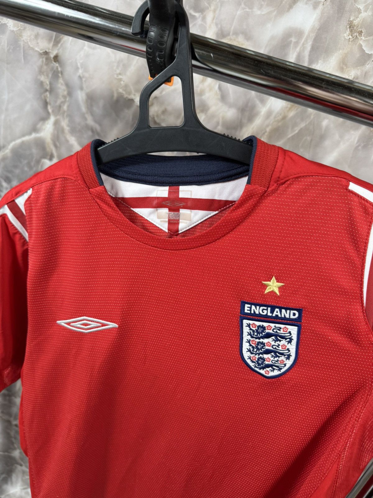 Umbro Umbro England football Jersey shirt 2004 - 2006 Size US S / EU 44-46 / 1 - 2 Thumbnail