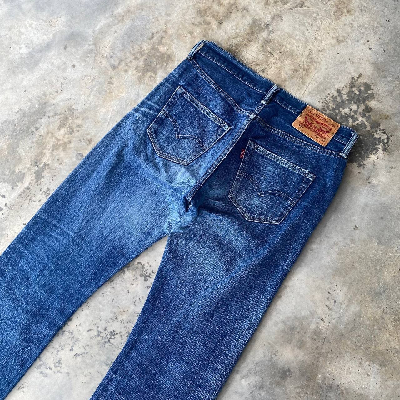 Levi's Vintage Clothing W30X30 VINTAGE LEVIS 501 FADED BLUE Size US 30 / EU 46 - 9 Thumbnail