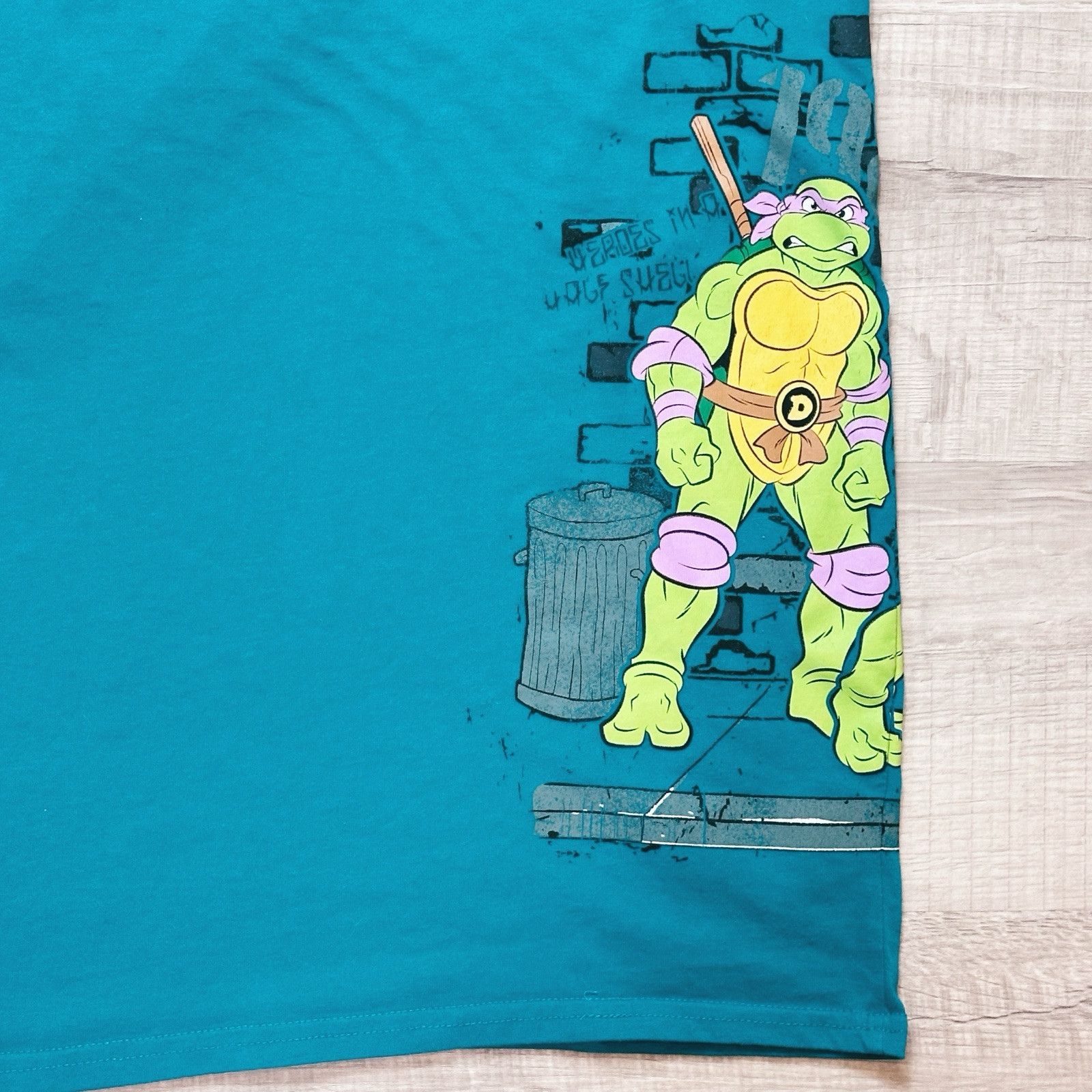 Nickelodeon Teenage Mutant Ninja Turtles Logo Graphic Shirt Men’s 2XL Size US XXL / EU 58 / 5 - 11 Thumbnail