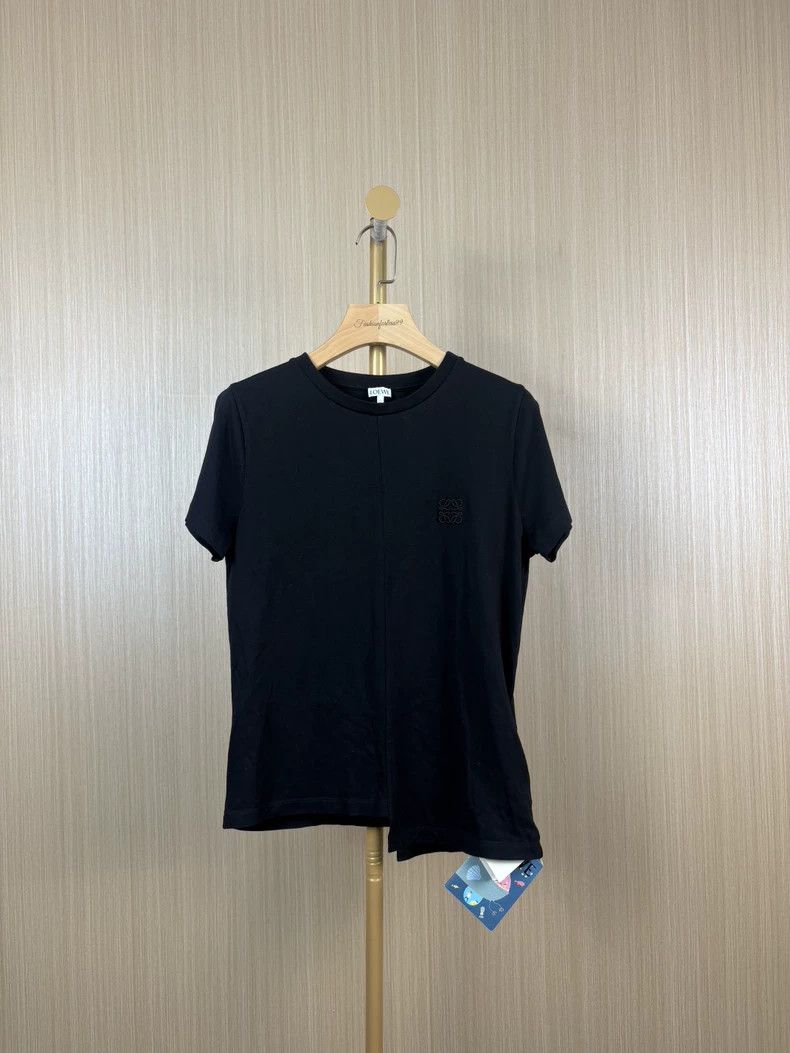 Loewe LOEWE Irregular embroidered logo short sleeves Size S / US 4 / IT 40 - 1 Thumbnail