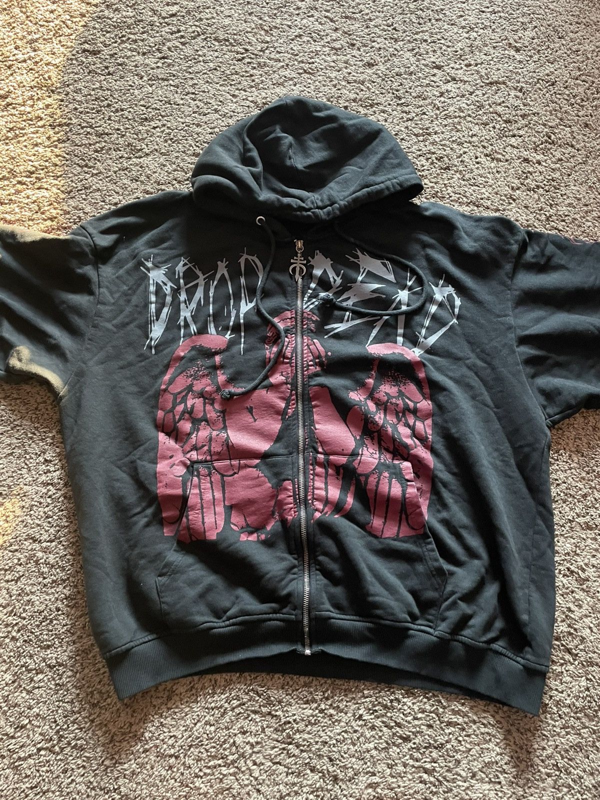 Drop Dead × Drop Dead Clothing Cry me a river zip up hoodie | Grailed