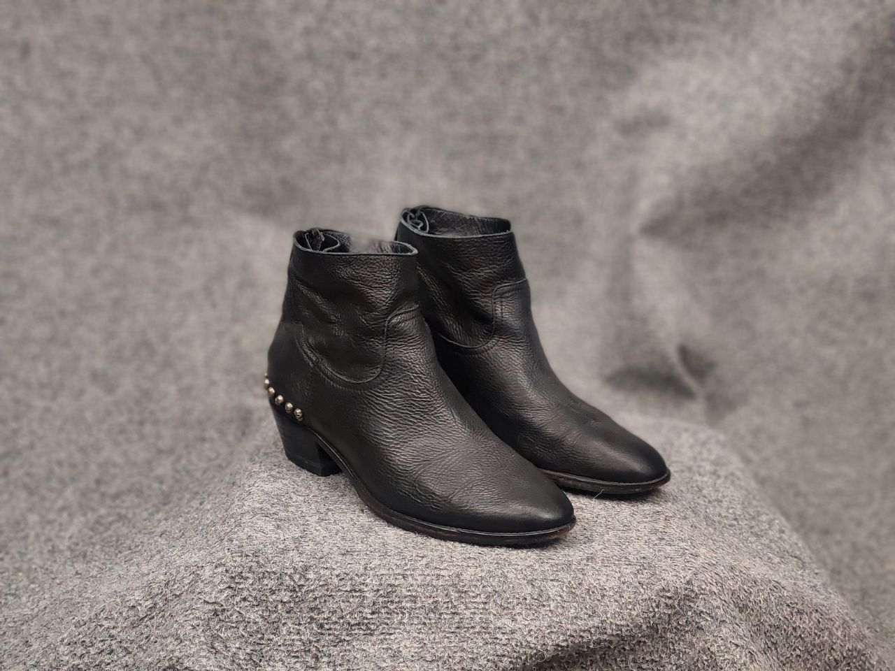 Zadig & Voltaire Zadig & Voltaire Design Zipper leather ankle women Boots Size US 11 / IT 41 - 6 Thumbnail