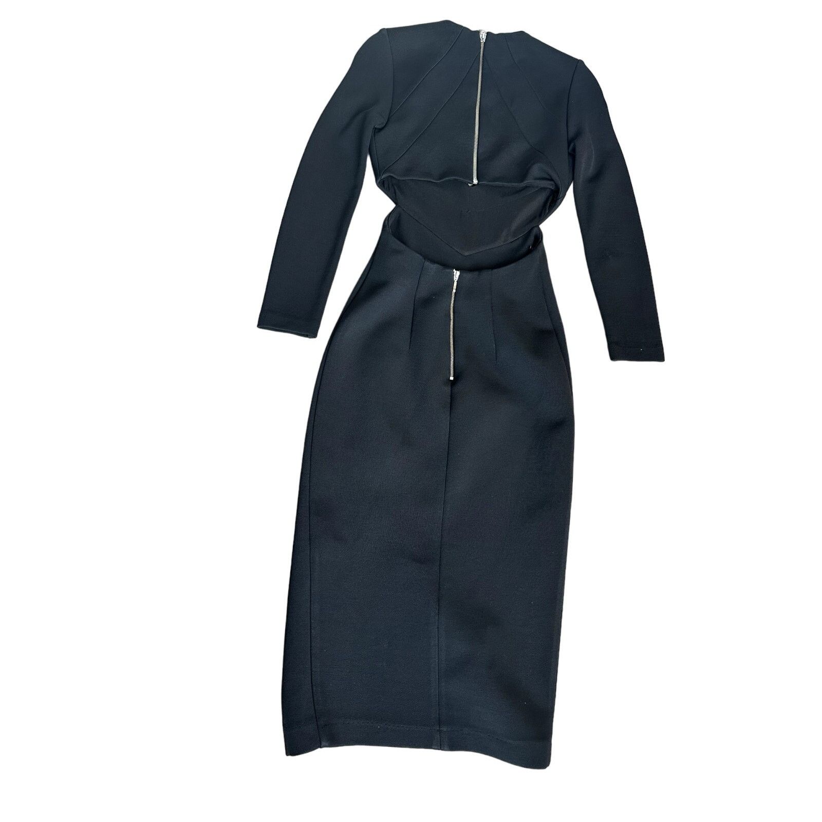 nicholas black dress Nicholas in Solid Cotton – Maggy London