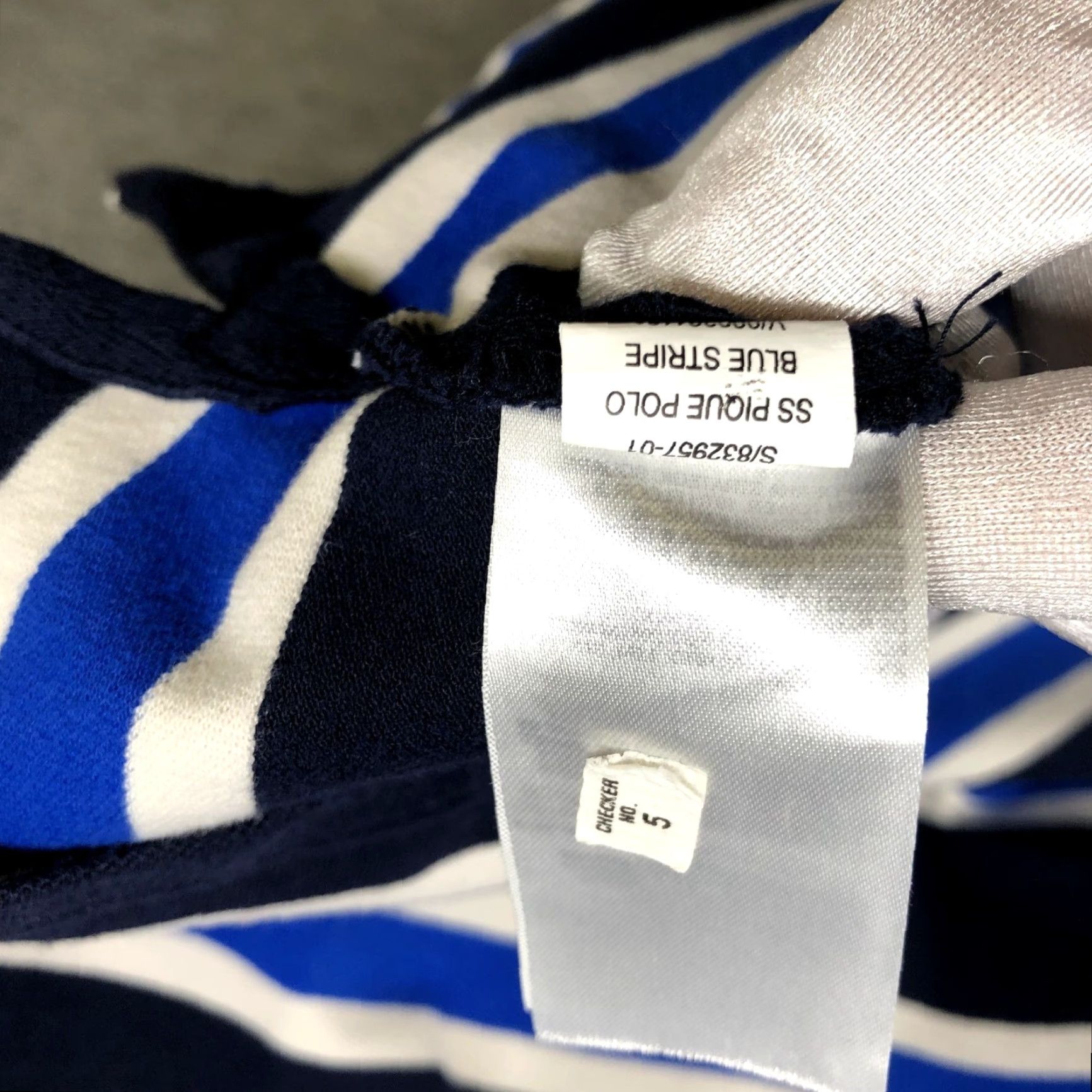 Old Navy Old Navy Polo Shirt Mens 2XL Short Sleeve Blue Striped Cotton Blend Shirt Polo Classic Preppy Casual Mens XX L Size US XXL / EU 58 / 5 - 5 Thumbnail