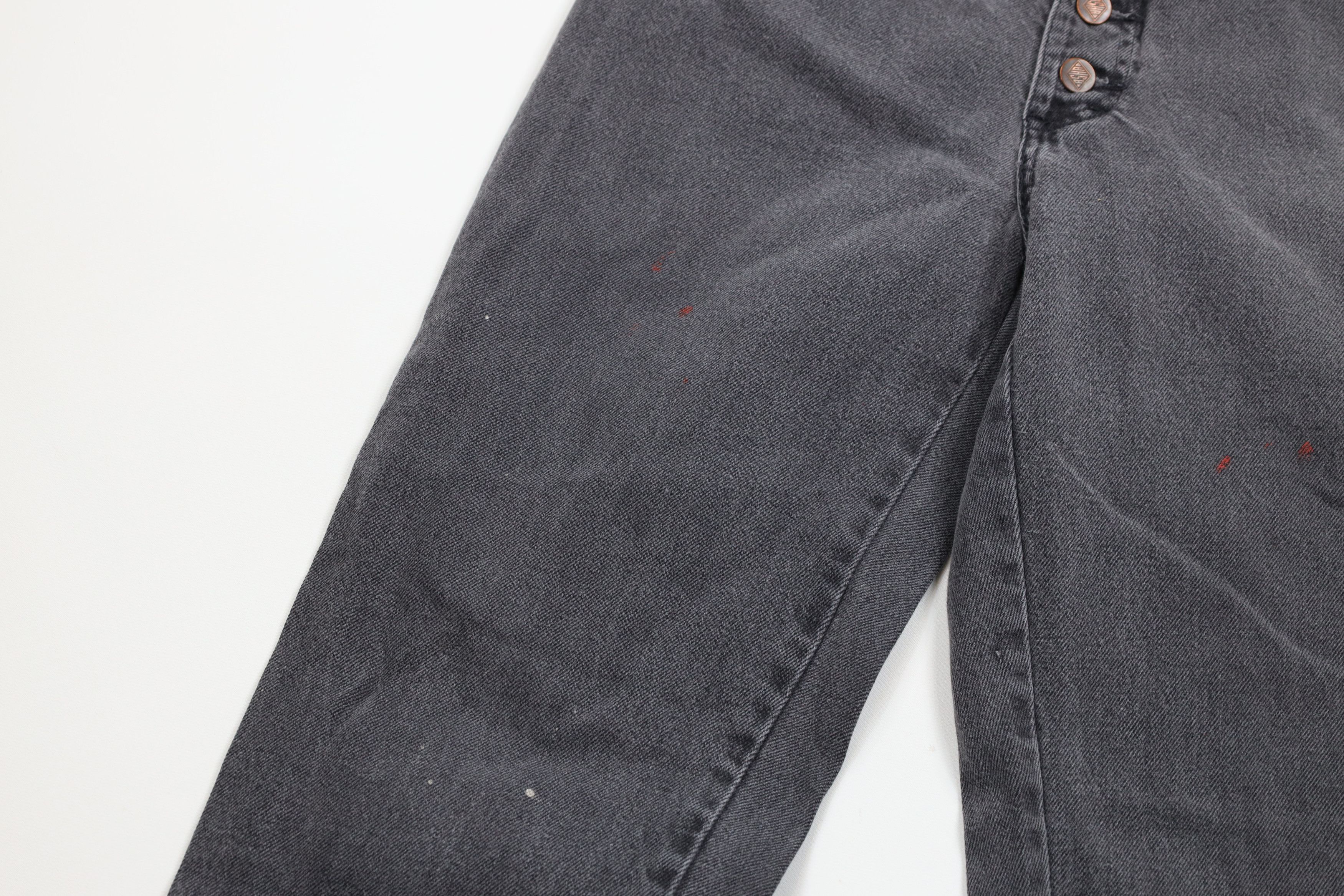 Vintage Vintage 80s 90s Streetwear Button Fly Tapered Leg Jeans USA Size 30" / US 8 / IT 44 - 6 Thumbnail