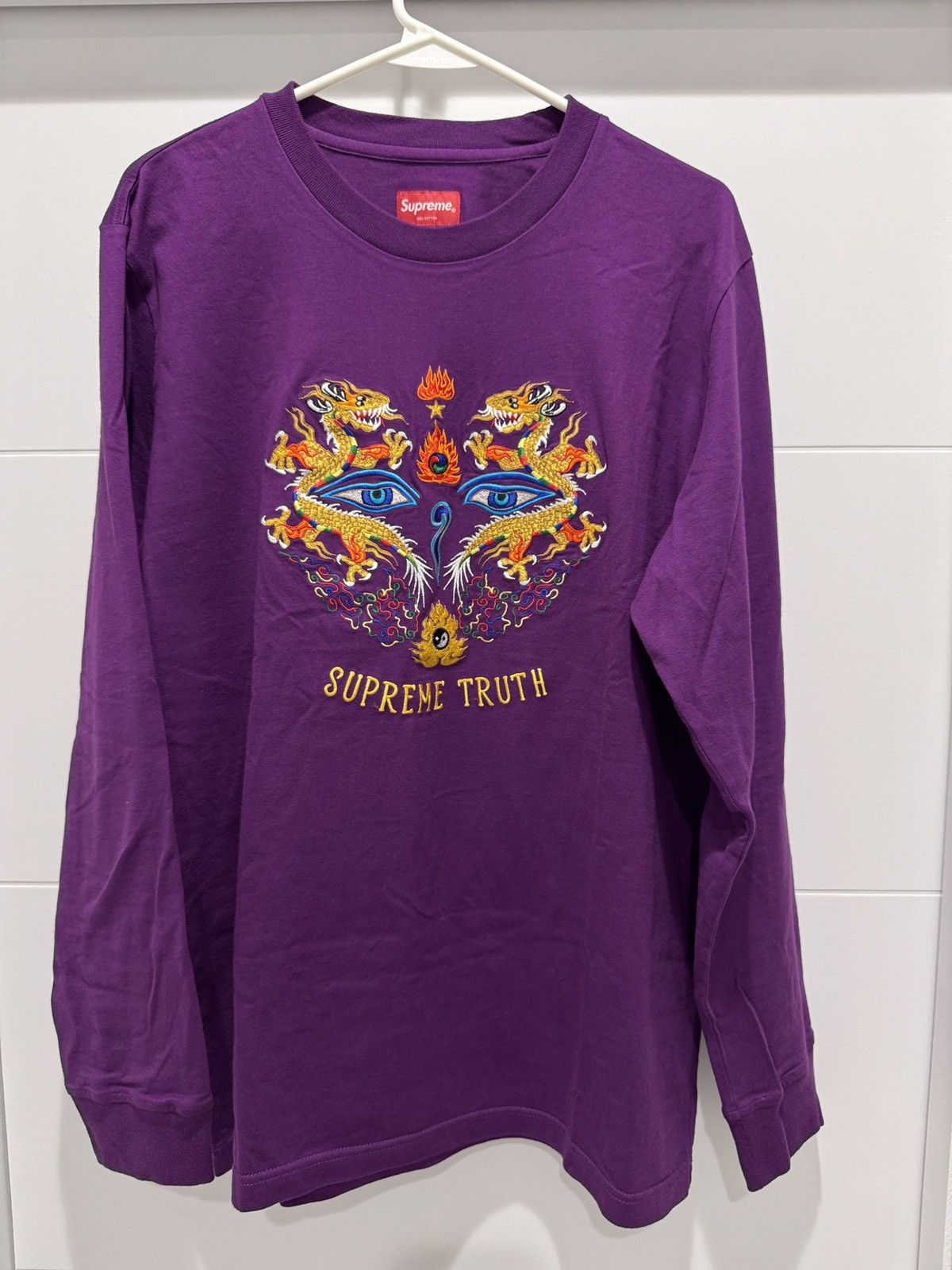 Supreme Supreme Truth Purple LS Tee Size L Large Size US L / EU 52-54 / 3 - 1 Thumbnail