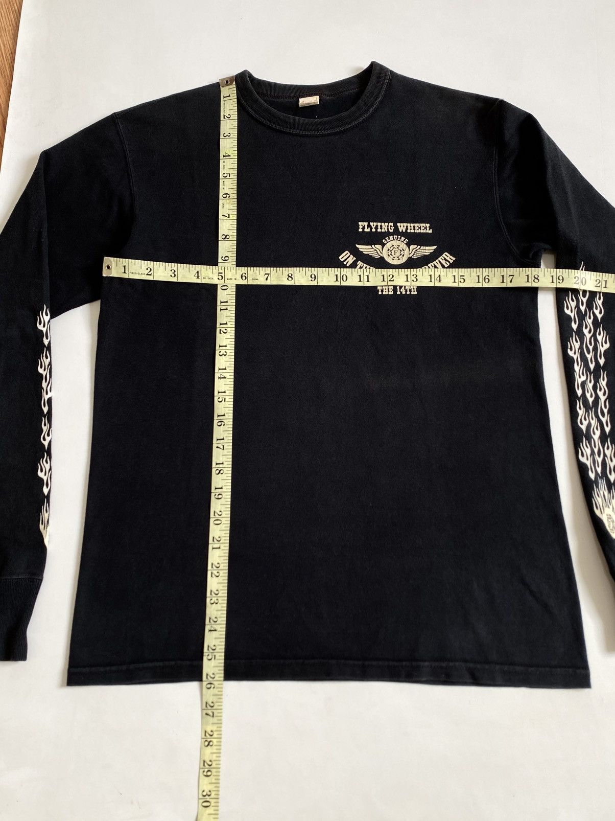The Flat Head 💥The Flat Head💥Iron Cross Long Sleeve Flame🔥 Size US S / EU 44-46 / 1 - 6 Thumbnail
