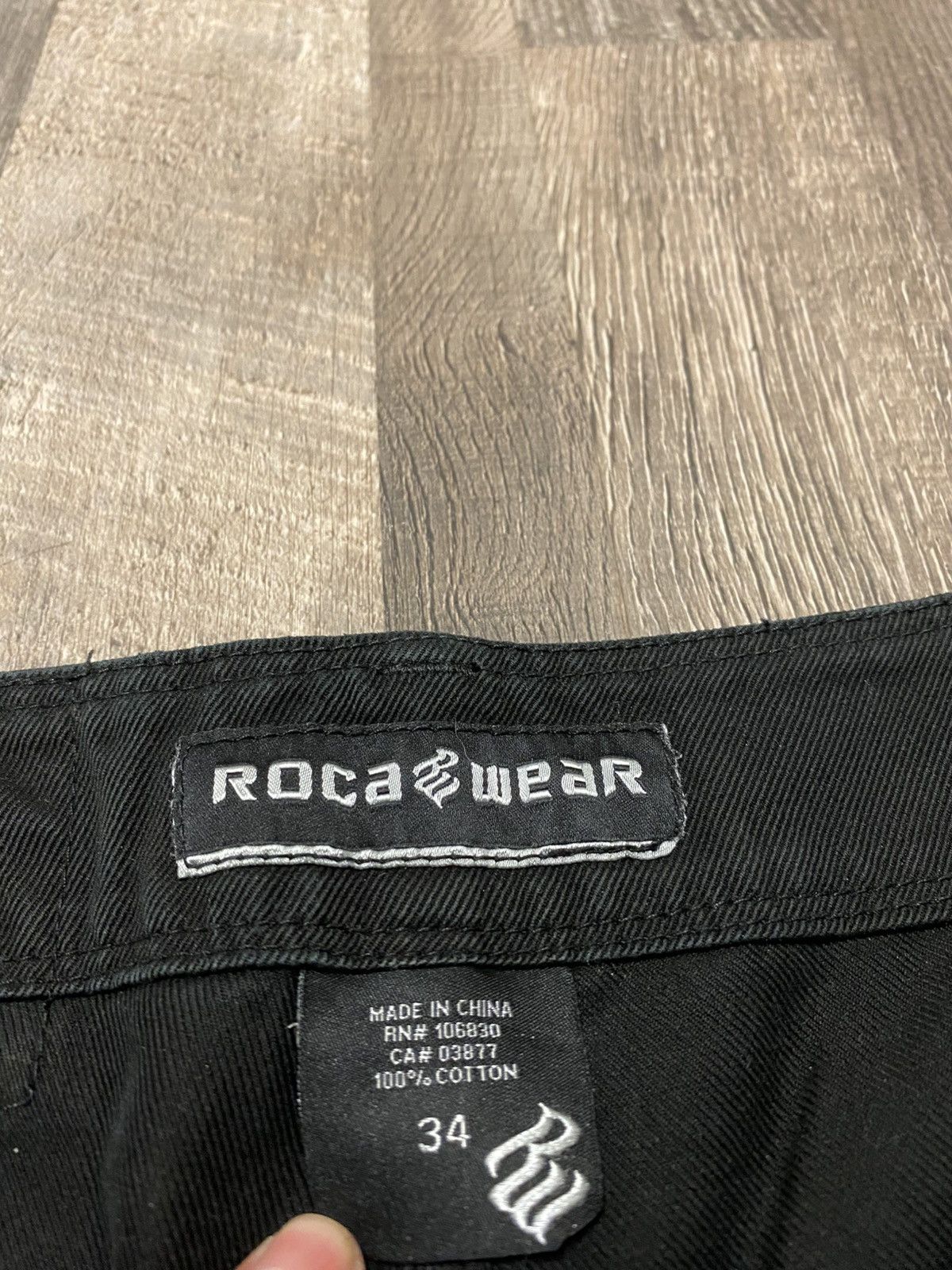 Rocawear Rocawear Cargo Pants Zipper Pocket Baggy Insane Grail Y2K Size US 34 / EU 50 - 9 Thumbnail
