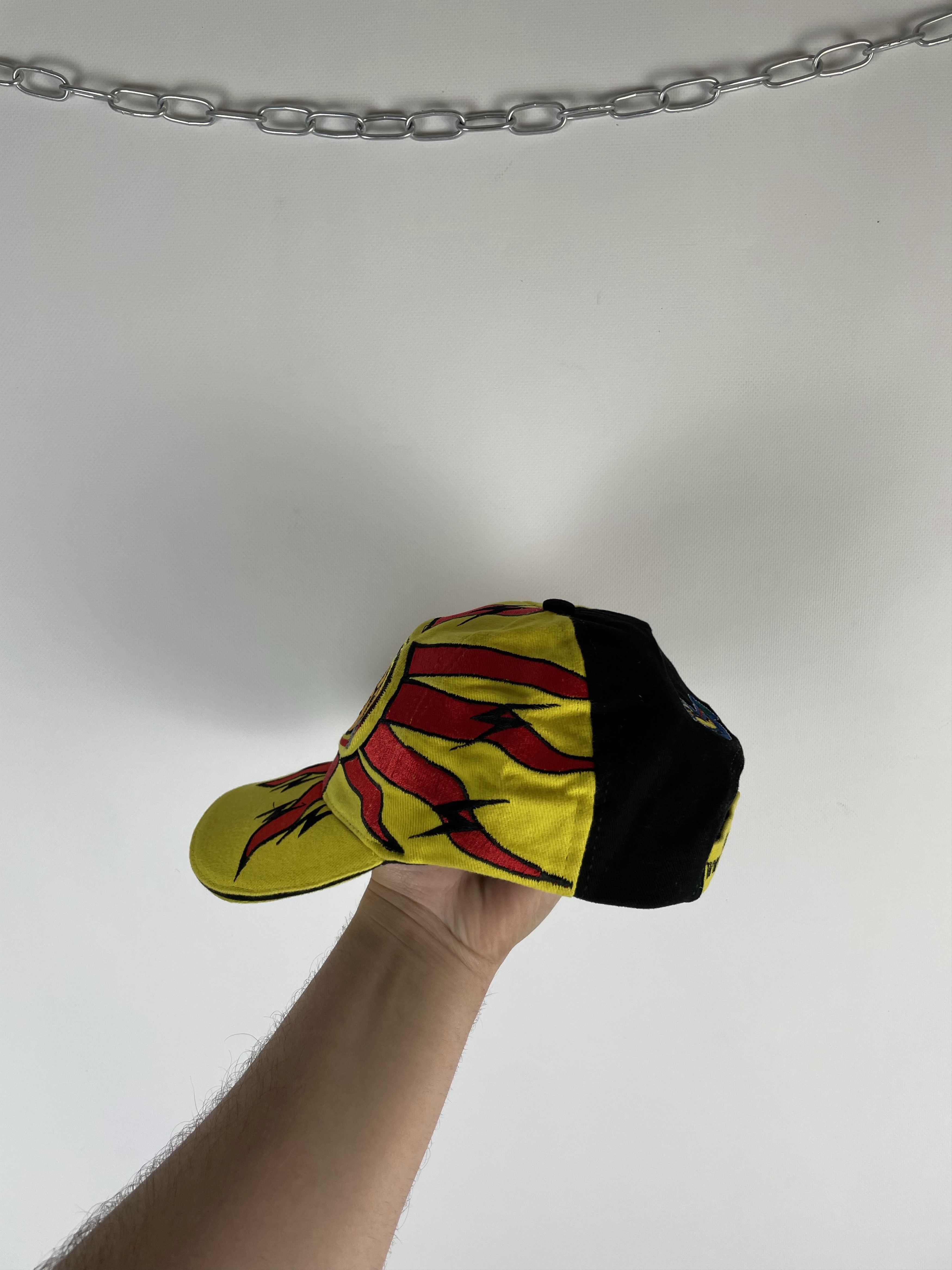 Vintage Vintage Daring Racing Moto Valentino Rossi 46 Doctor Cap Hat Size ONE SIZE - 4 Thumbnail