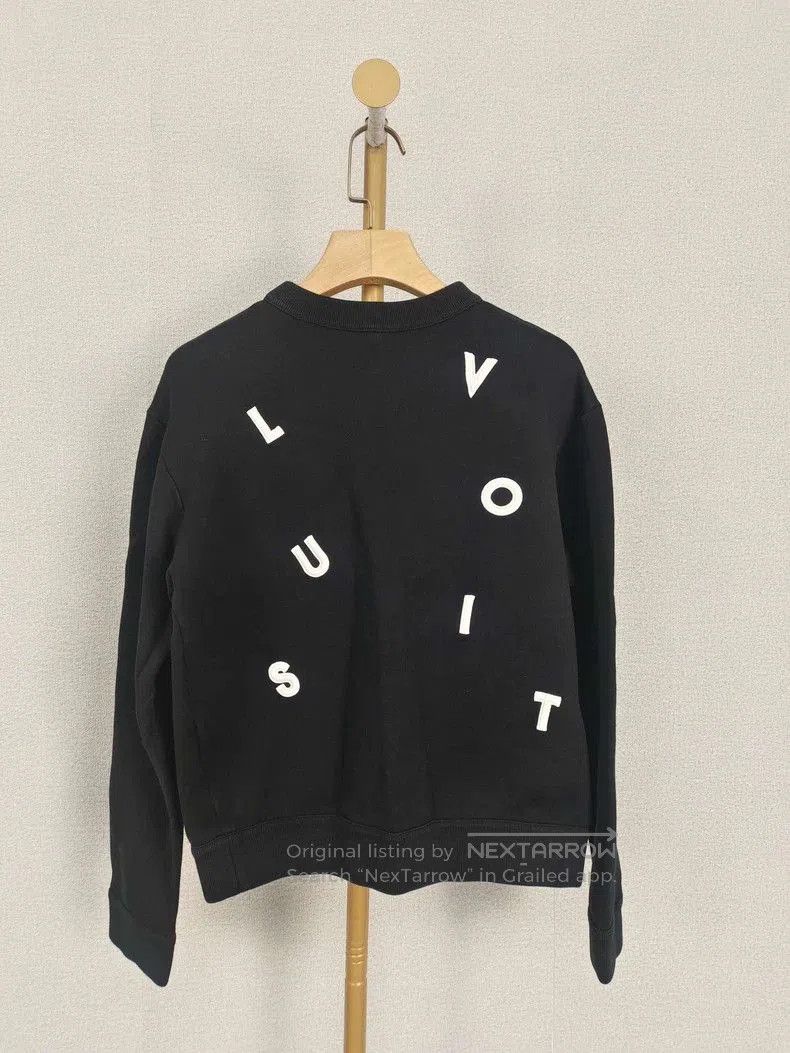 Louis Vuitton LV Black Crewneck Sweatshirt XS. Size US XS / EU 42 / 0 - 2 Thumbnail