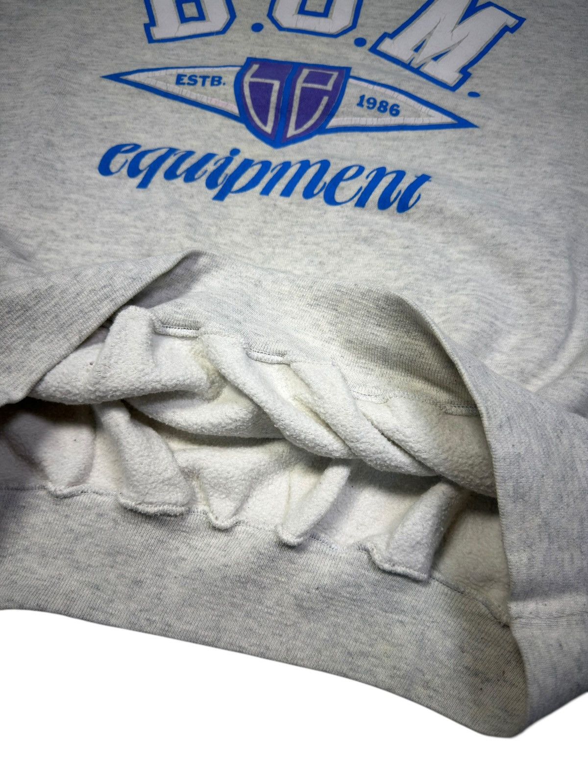 B.U.M Equipment VINTAGE BUM EQUIPMENT BODYBUILDING FITNESS SWEATER OVERSIZED Size US XL / EU 56 / 4 - 6 Thumbnail